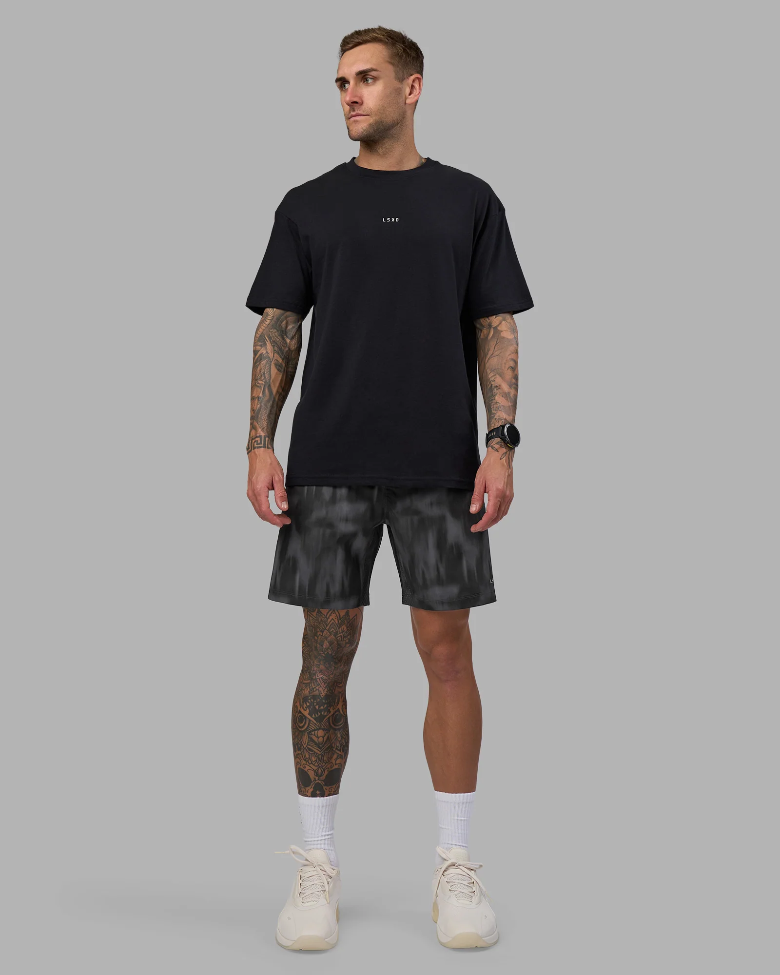 Rep 7'' Performance Short - Lunar Glow Print - Image 2