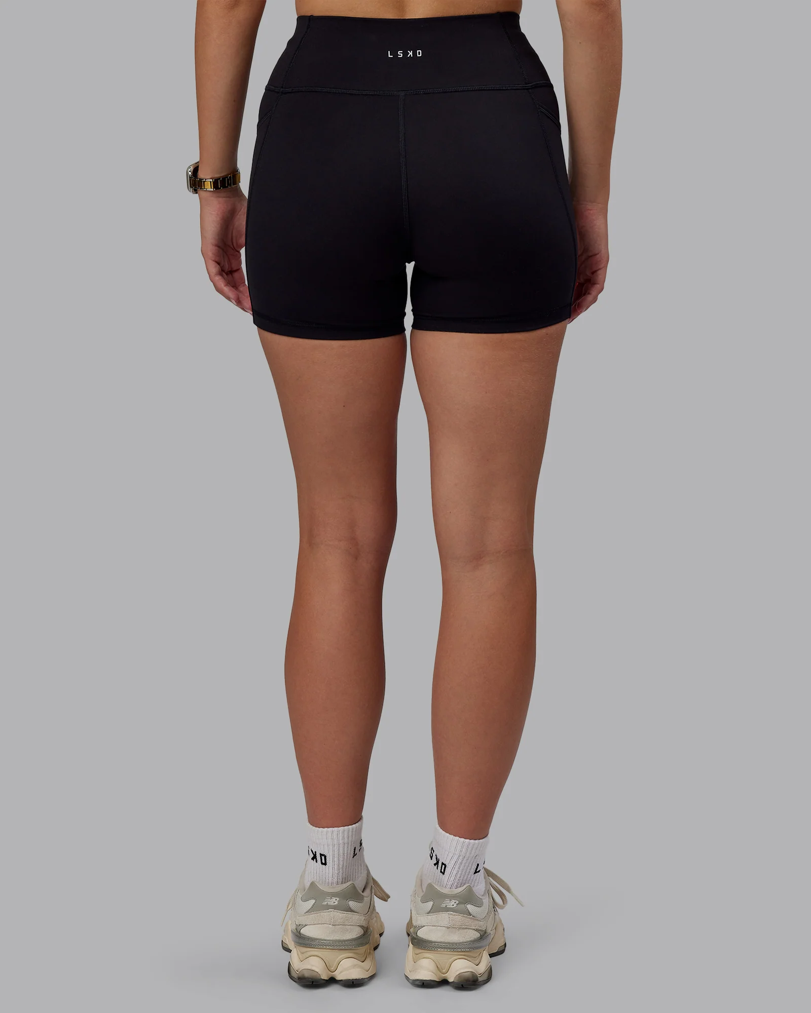 Rep Ultra High-Rise 4" Short Pockets - Black-Black - Image 4