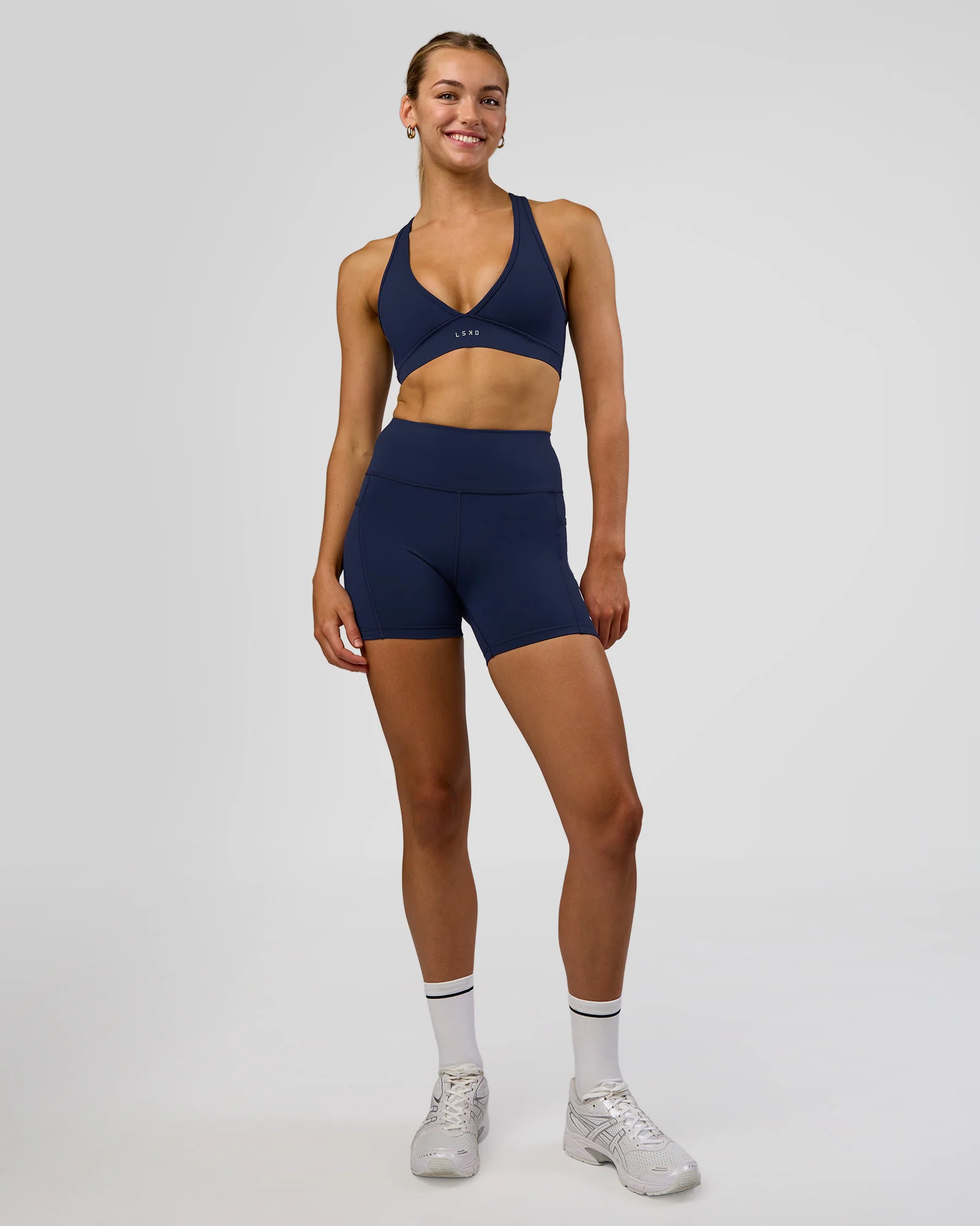 Rep Ultra High-Rise 4" Short Pockets - Future Navy-White - Image 2