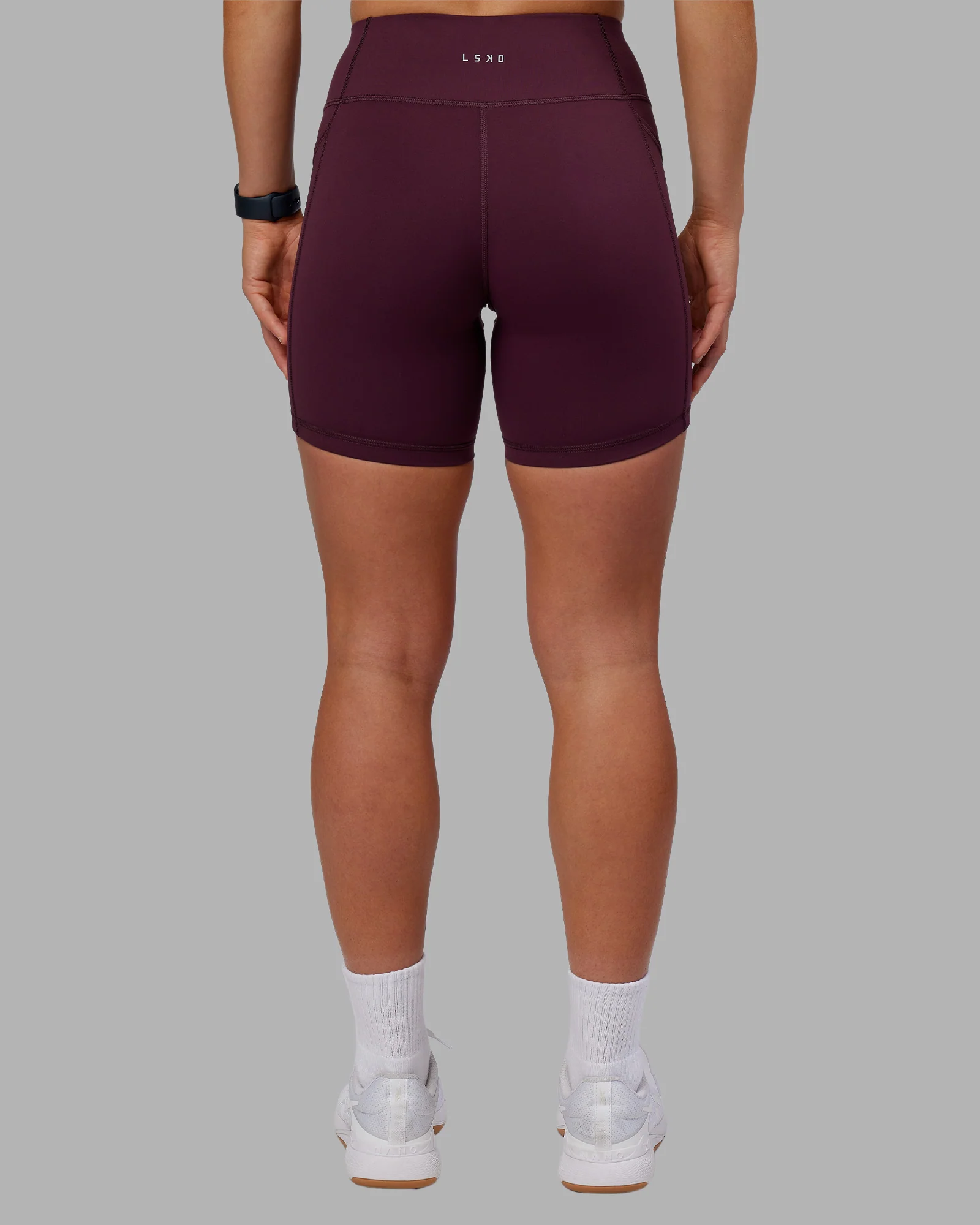 Rep Ultra High-Rise 6" Short Pockets - Cherry Lacquer-White - Image 4