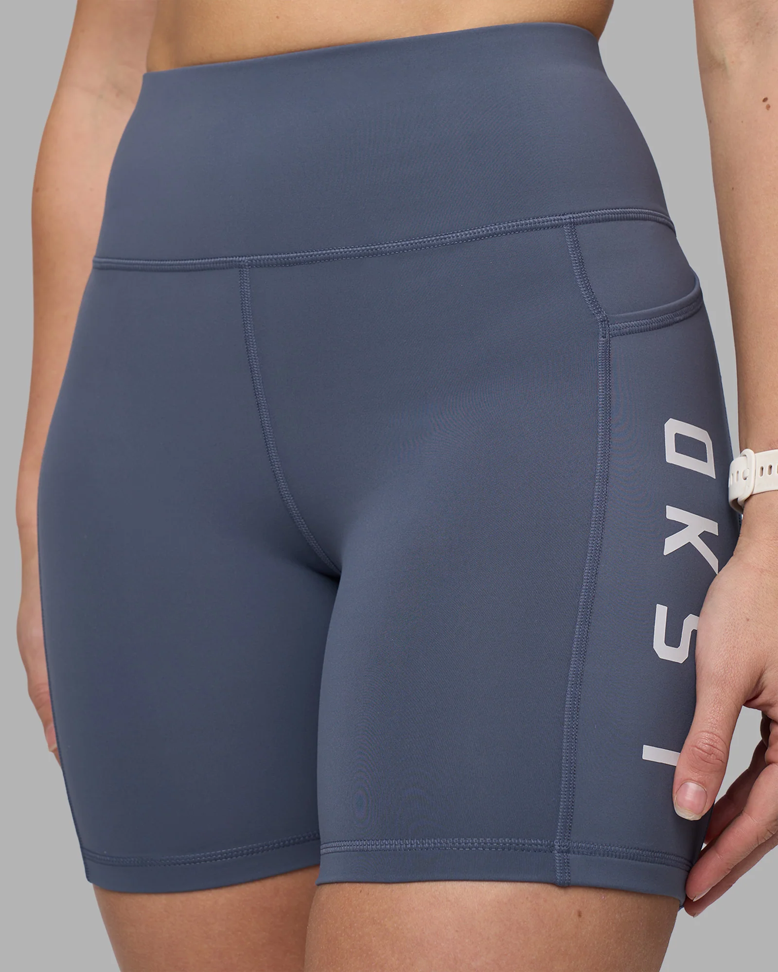 Rep Ultra High-Rise 6" Short Pockets - Night Shadow-White - Image 2