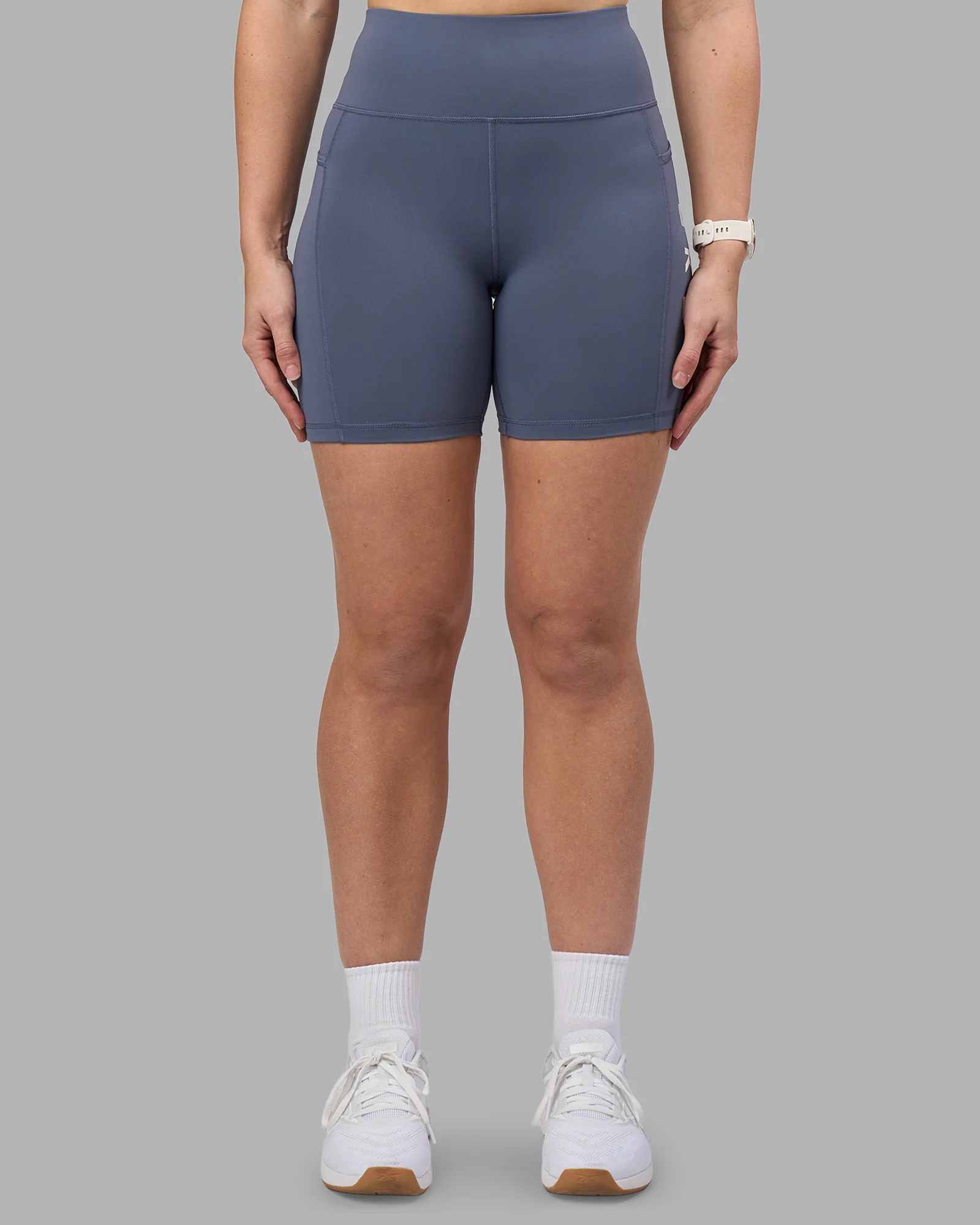 Rep Ultra High-Rise 6" Short Pockets - Night Shadow-White - Image 7