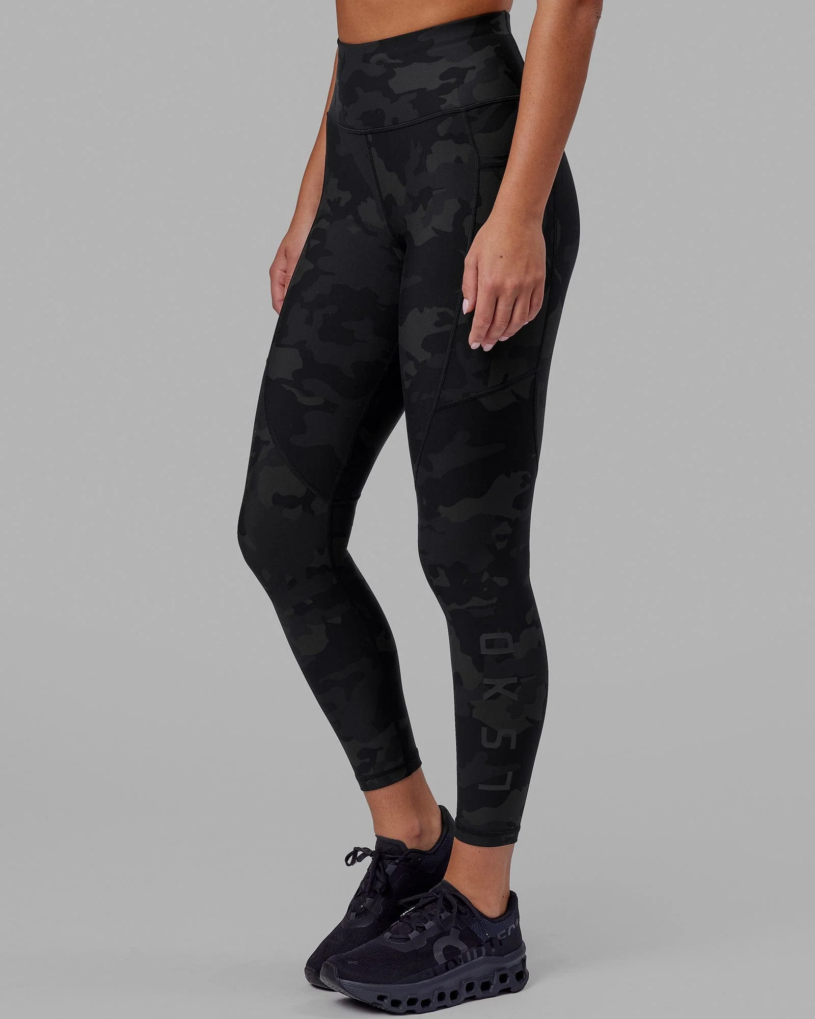 Rep Ultra High-Rise 7/8 Legging Pockets - Black-Camo - Image 2
