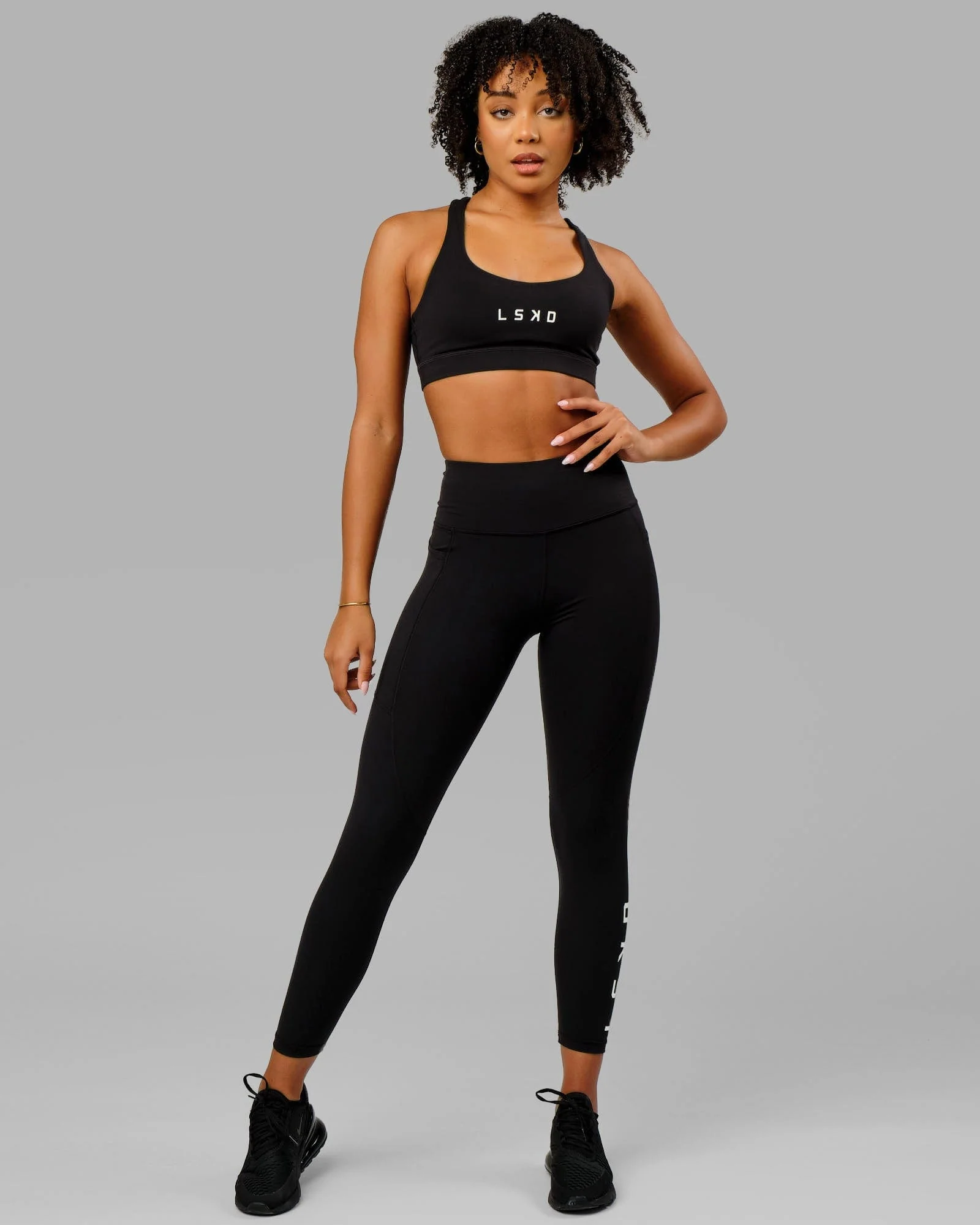 Rep Ultra High-Rise 7/8 Legging Pockets - Black-White - Image 8