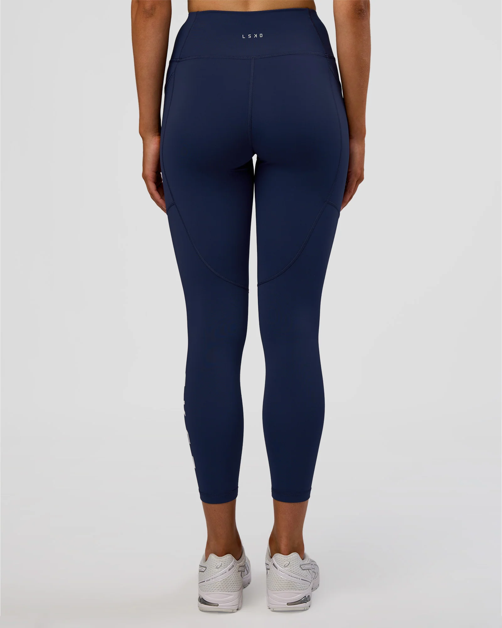 Rep Ultra High-Rise 7/8 Legging Pockets - Future Navy-White - Image 4