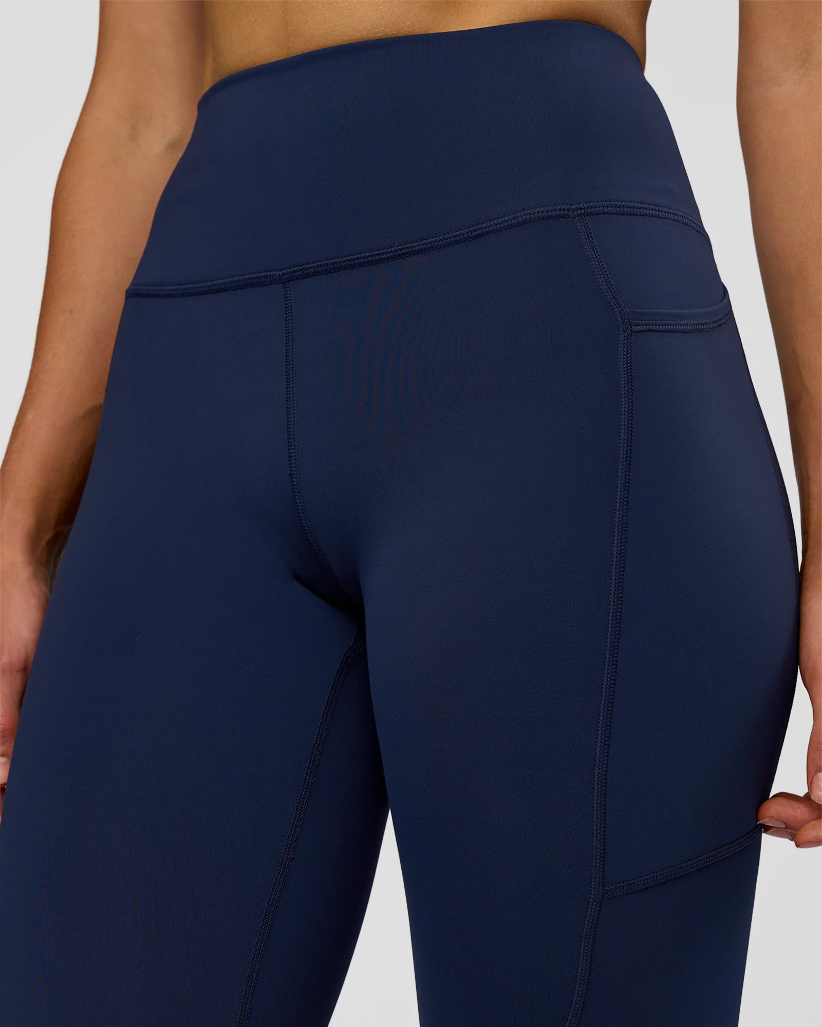 Rep Ultra High-Rise 7/8 Legging Pockets - Future Navy-White - Image 8