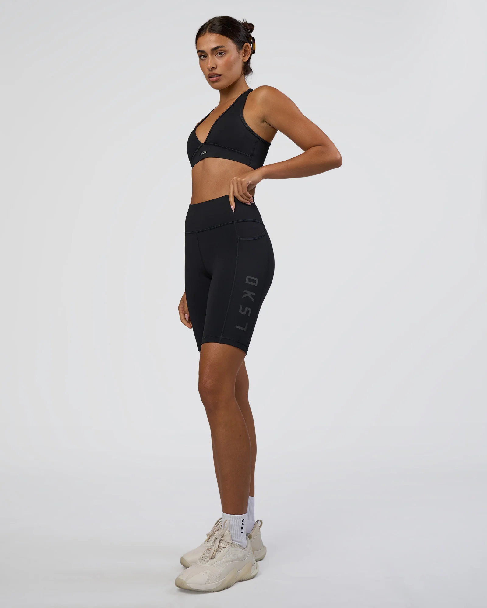 Rep Ultra High-Rise 9" Short Pockets - Black-Black - Image 5