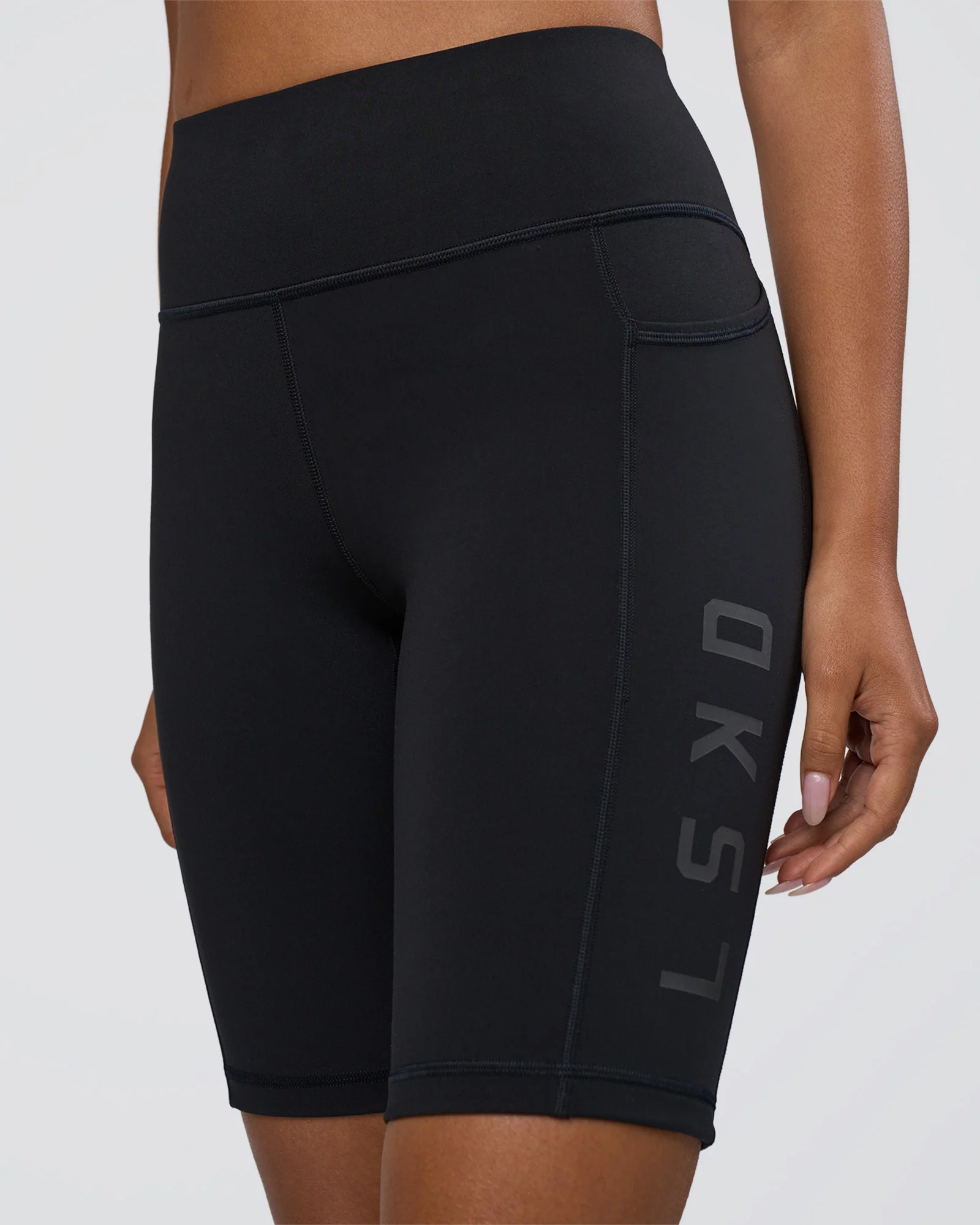 Rep Ultra High-Rise 9" Short Pockets - Black-Black - Image 6