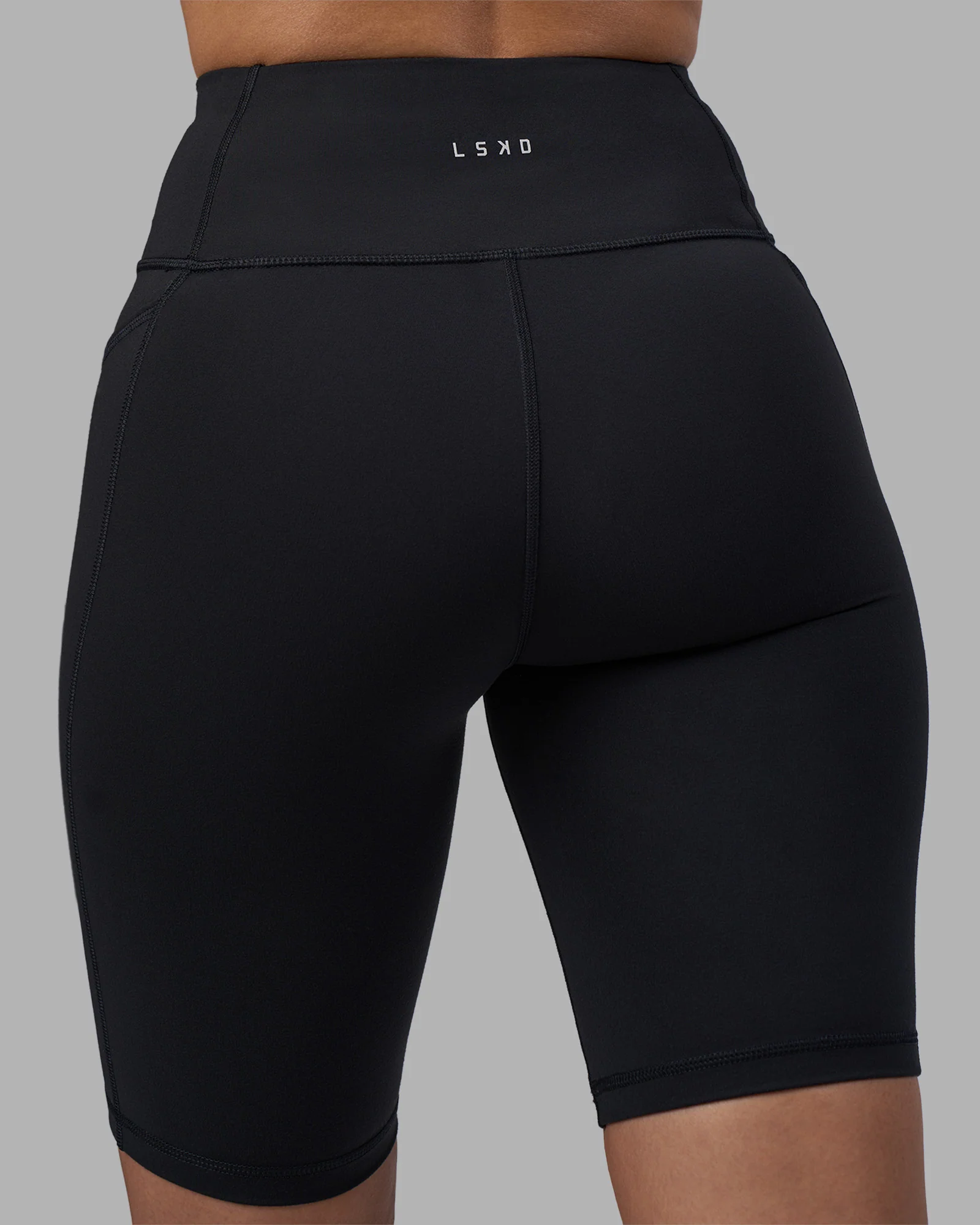 Rep Ultra High-Rise 9" Short Pockets - Black-Power Cobalt - Image 8