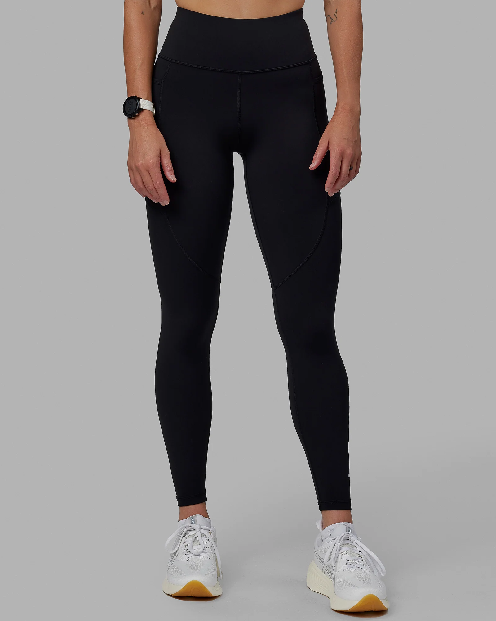Rep Ultra High-Rise Full Length Legging Pockets - Black-White - Image 10