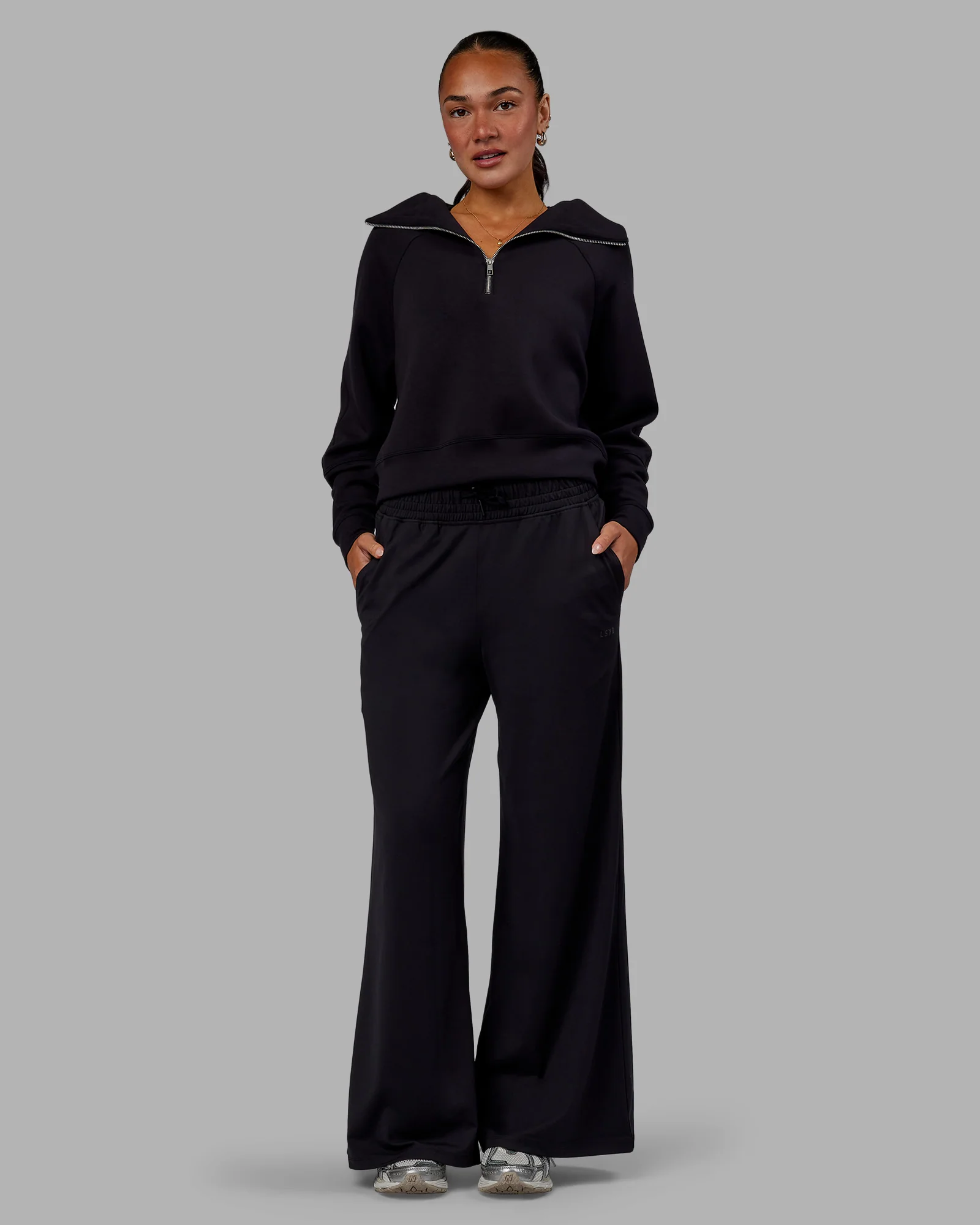 Restore CloudFLX Wide Leg Pant - Black - Image 6