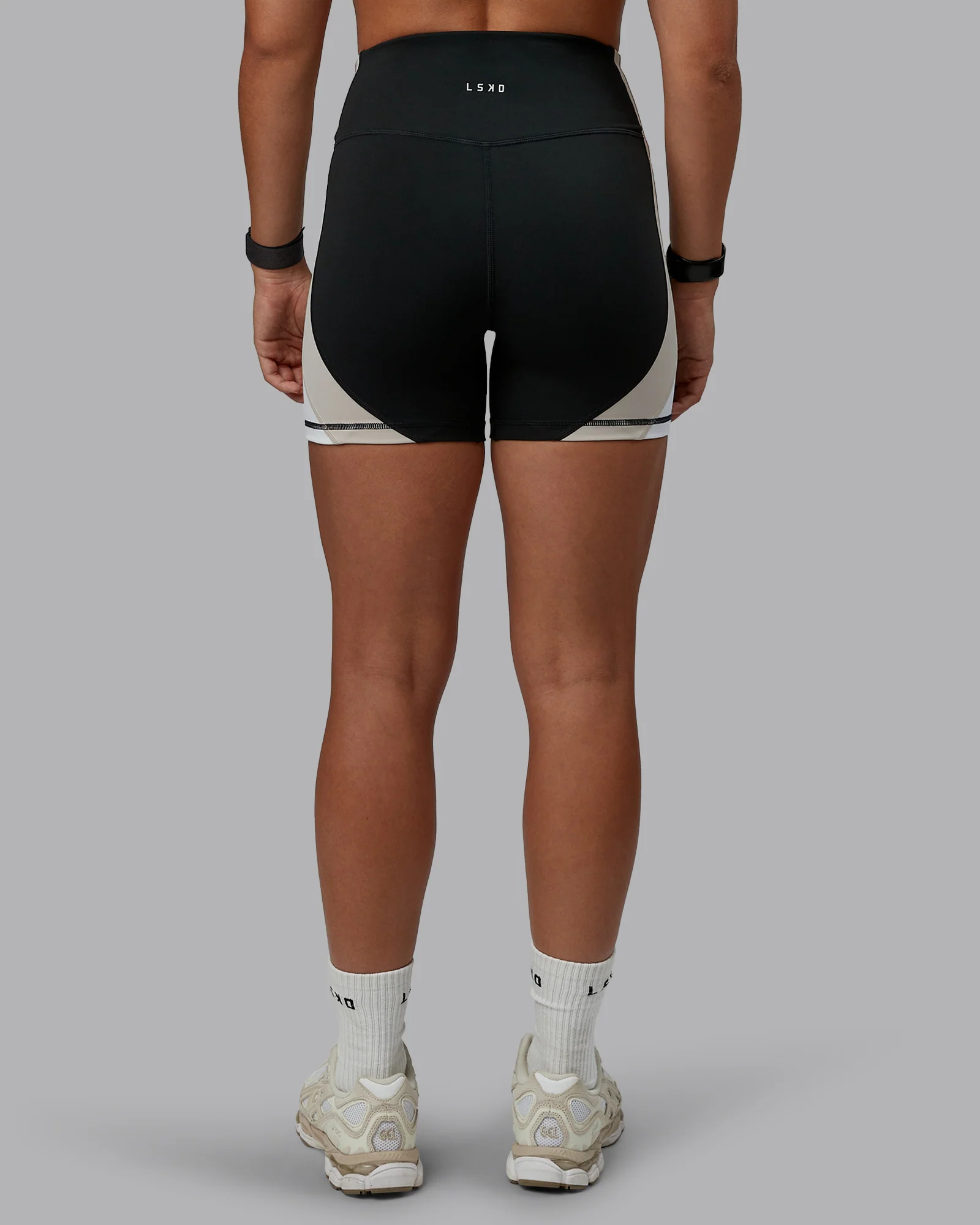 Revitalise Ultra High-Rise 4" Short - Black-Multi - Image 4