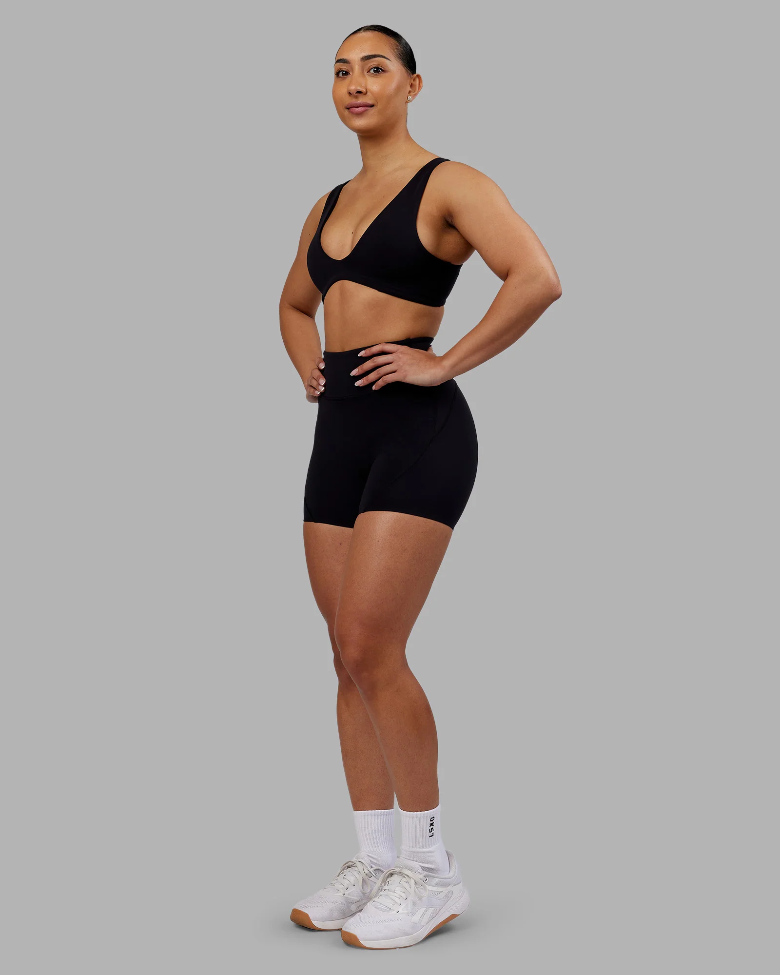 Rhythm Elixir Ultra High-Rise 4" Short - Black - Image 2