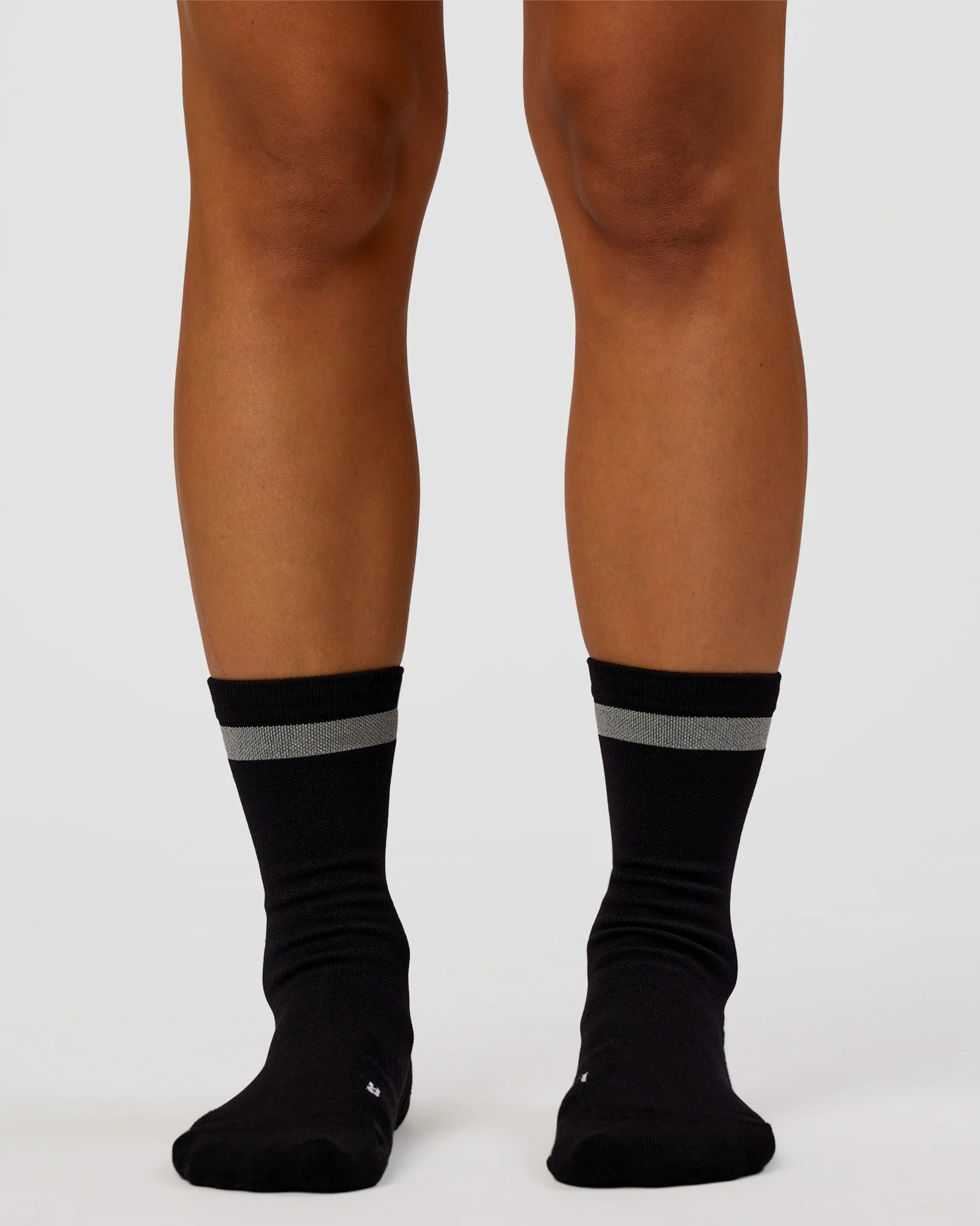 Run Club Fast Performance Socks 2.0 - Black-Reflective - Image 7