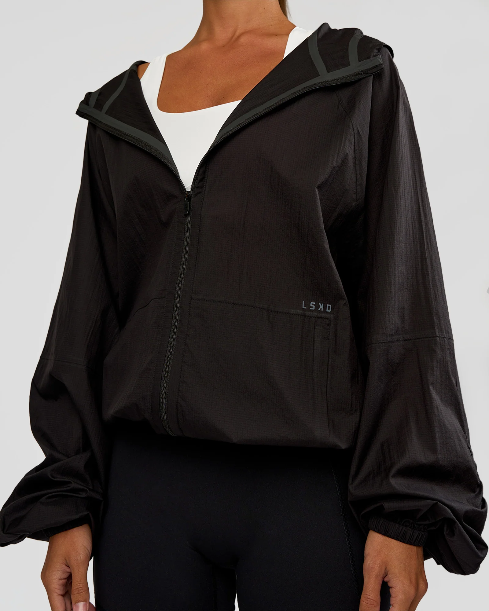 Run Light Jacket - Black - Image 8