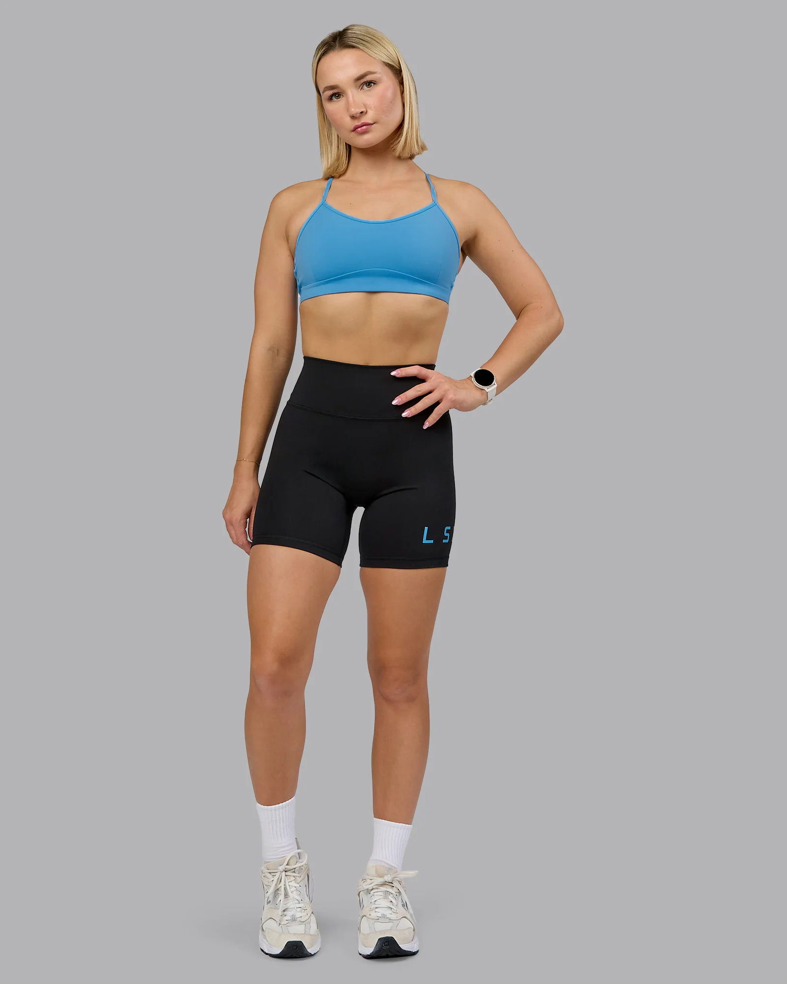 Rush Sports Bra - Azure Blue - Image 2