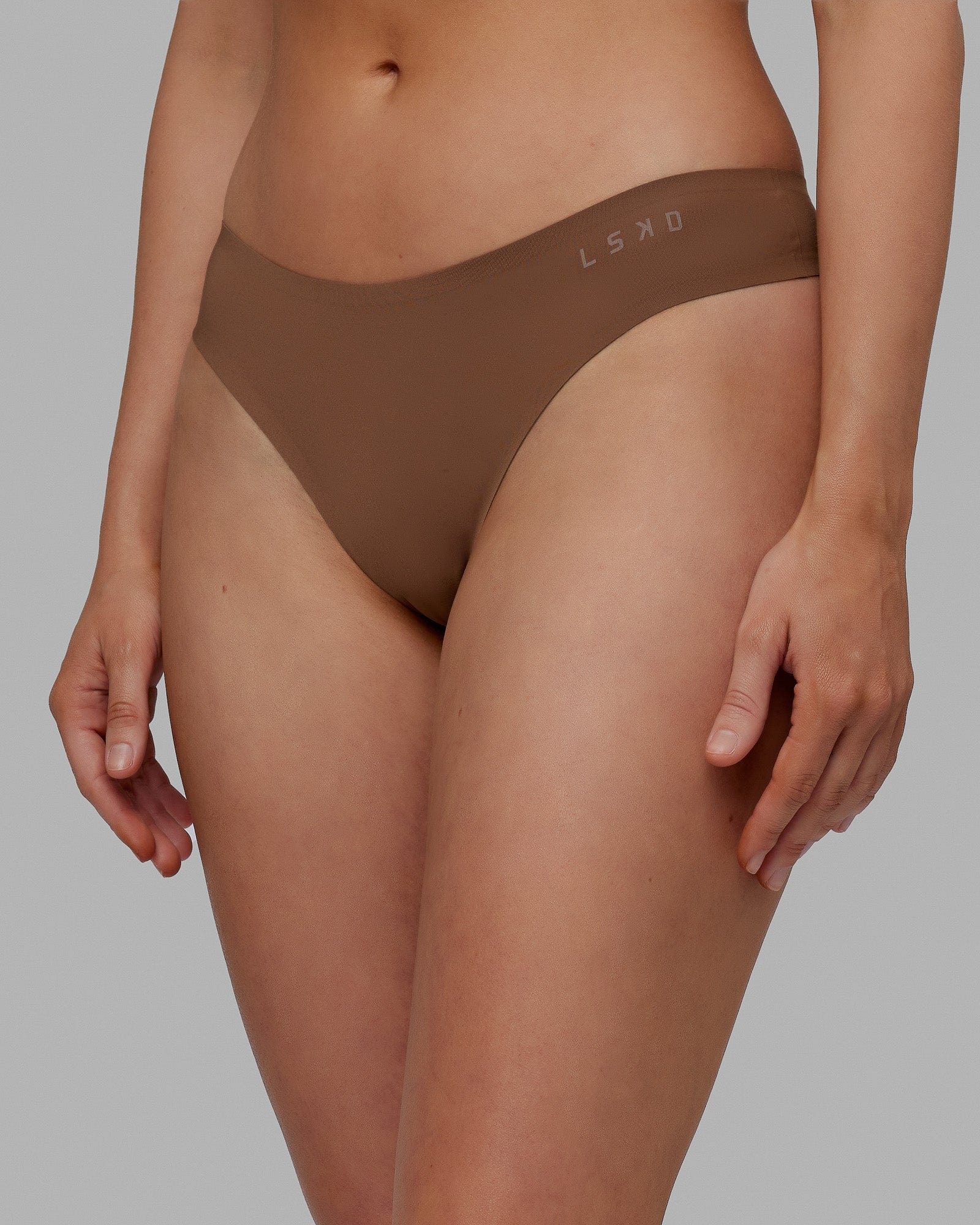 Seamless G-String 3 Pack - Mocha - Image 6