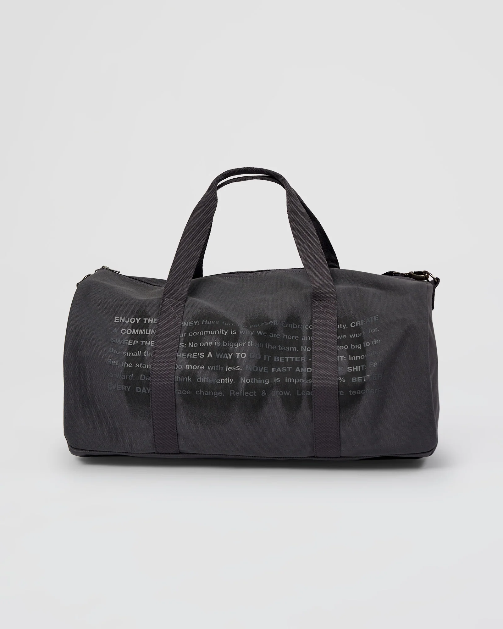 Shifted  Canvas Duffle - Dark Storm - Image 2