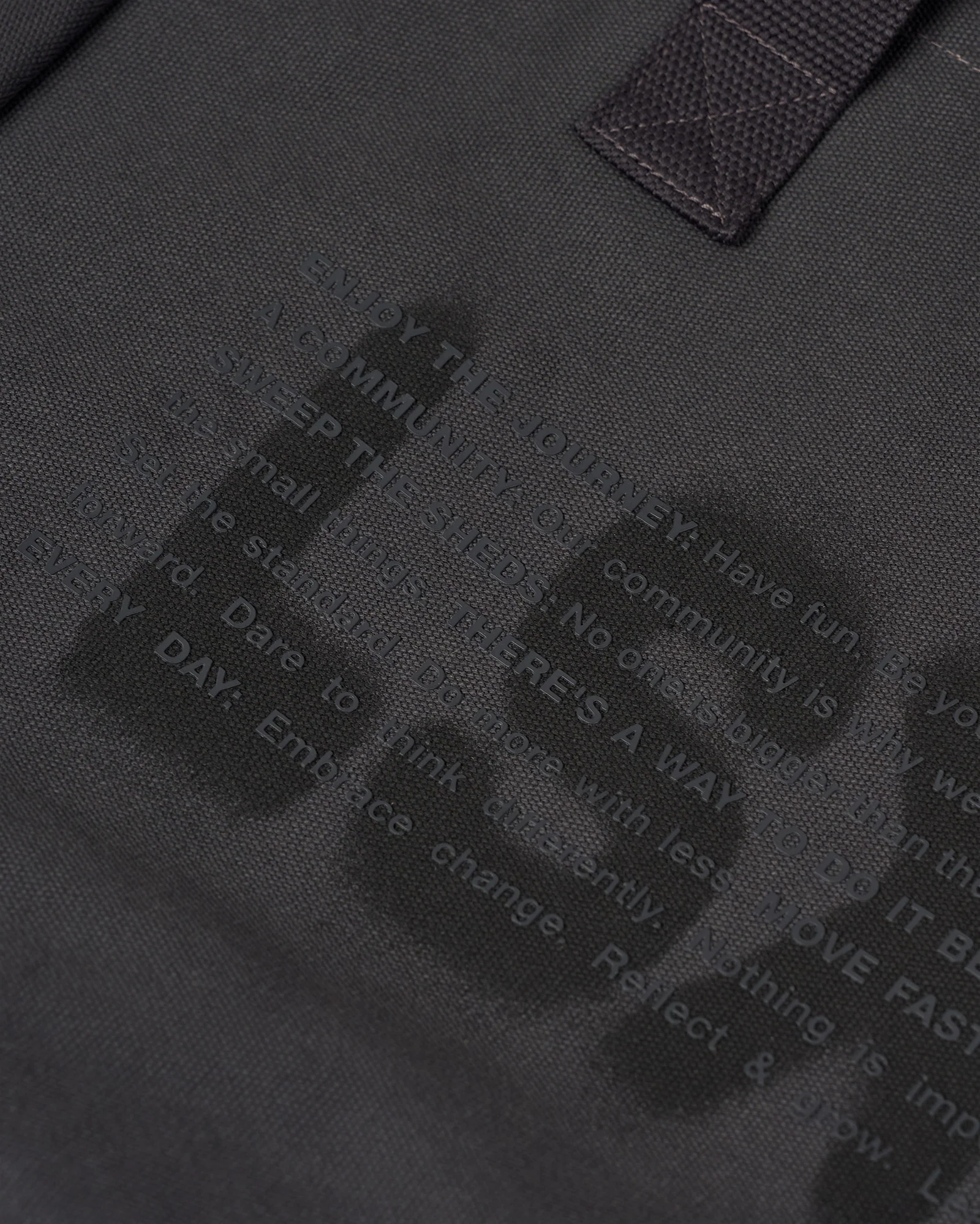 Shifted Canvas Tote - Dark Storm - Image 5