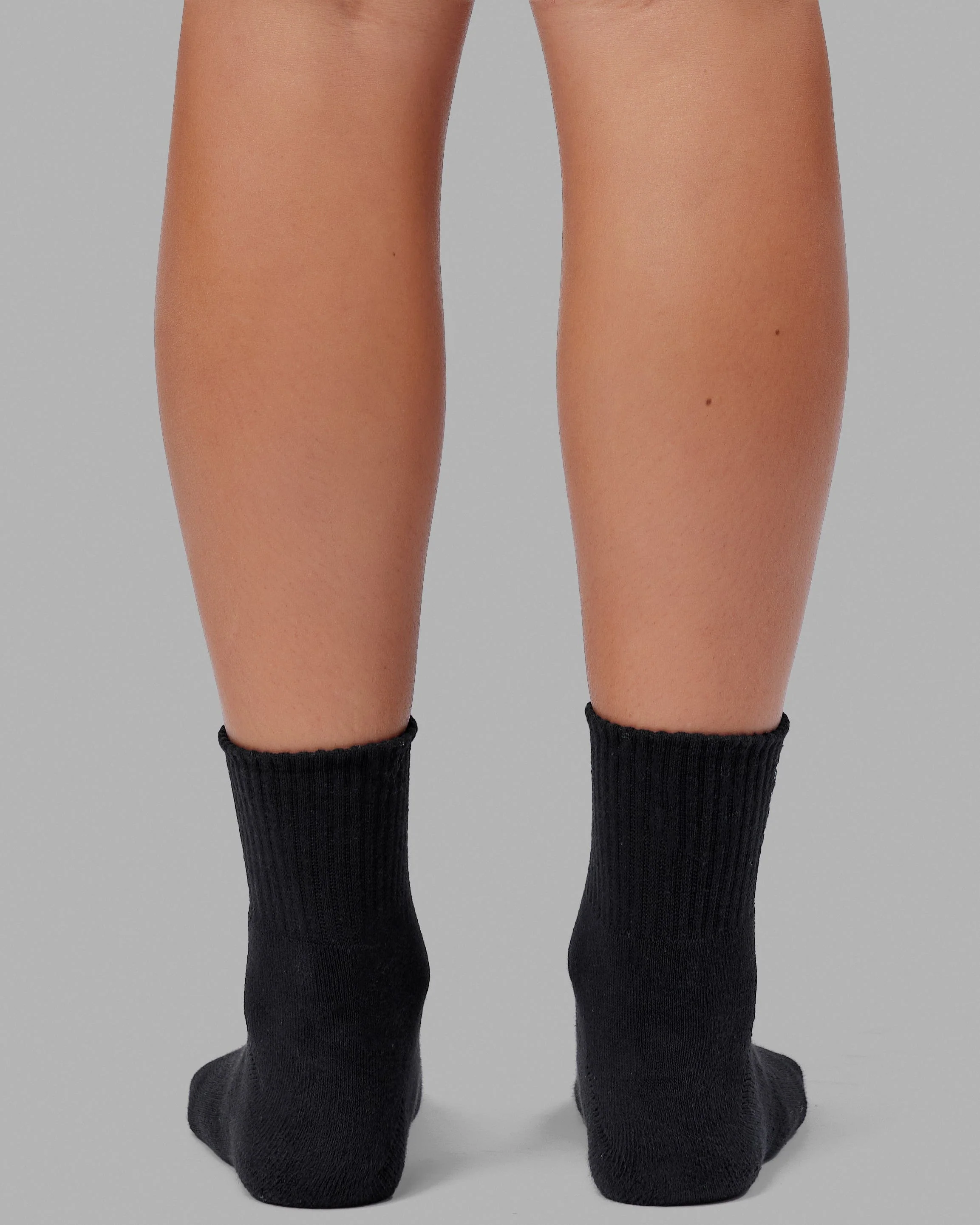 Signal Quarter Socks 3 Pack 2.0 - Black-White - Image 4