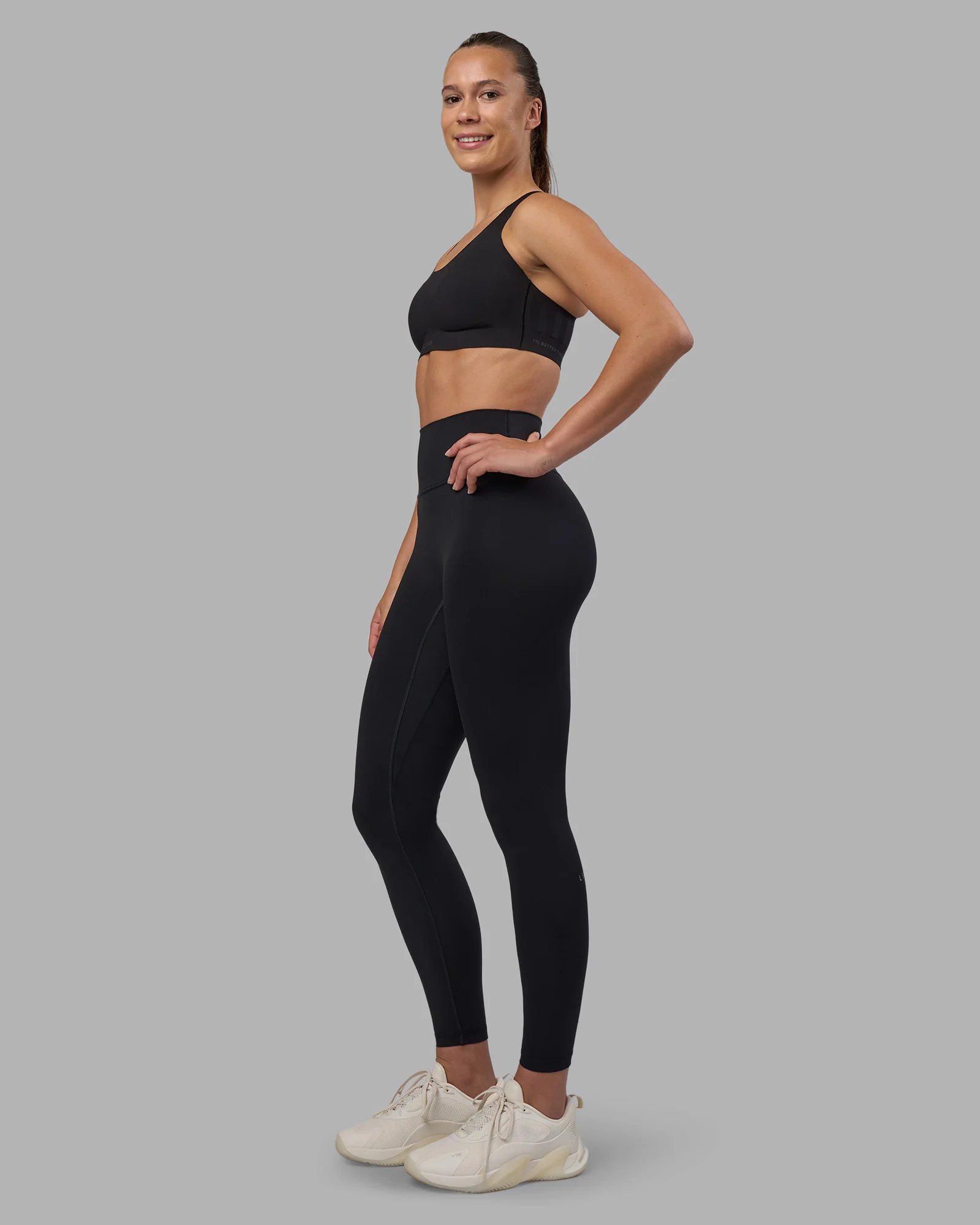 Stability High Support Sports Bra - Black - Image 10