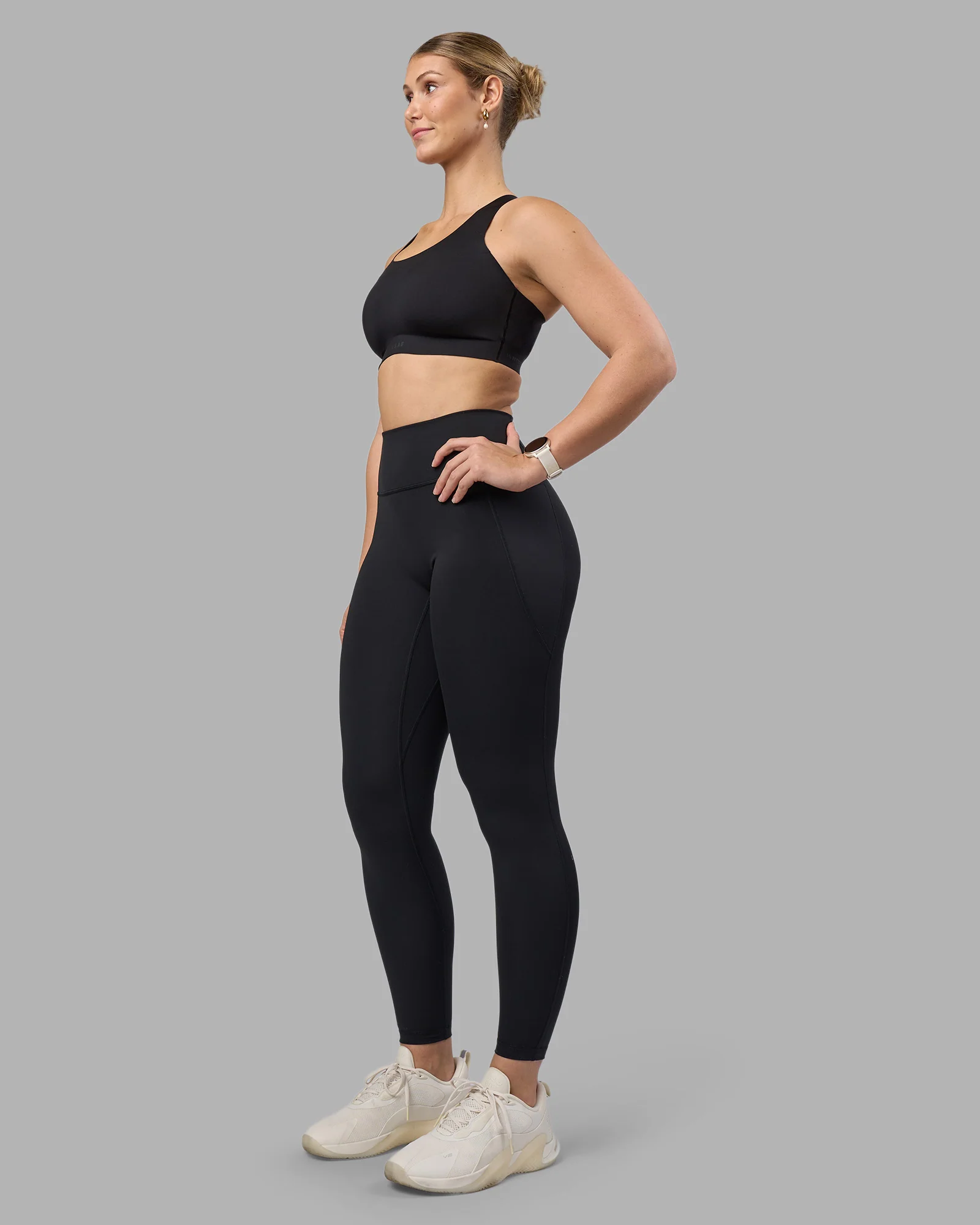 Stability High Support Sports Bra - Black - Image 5