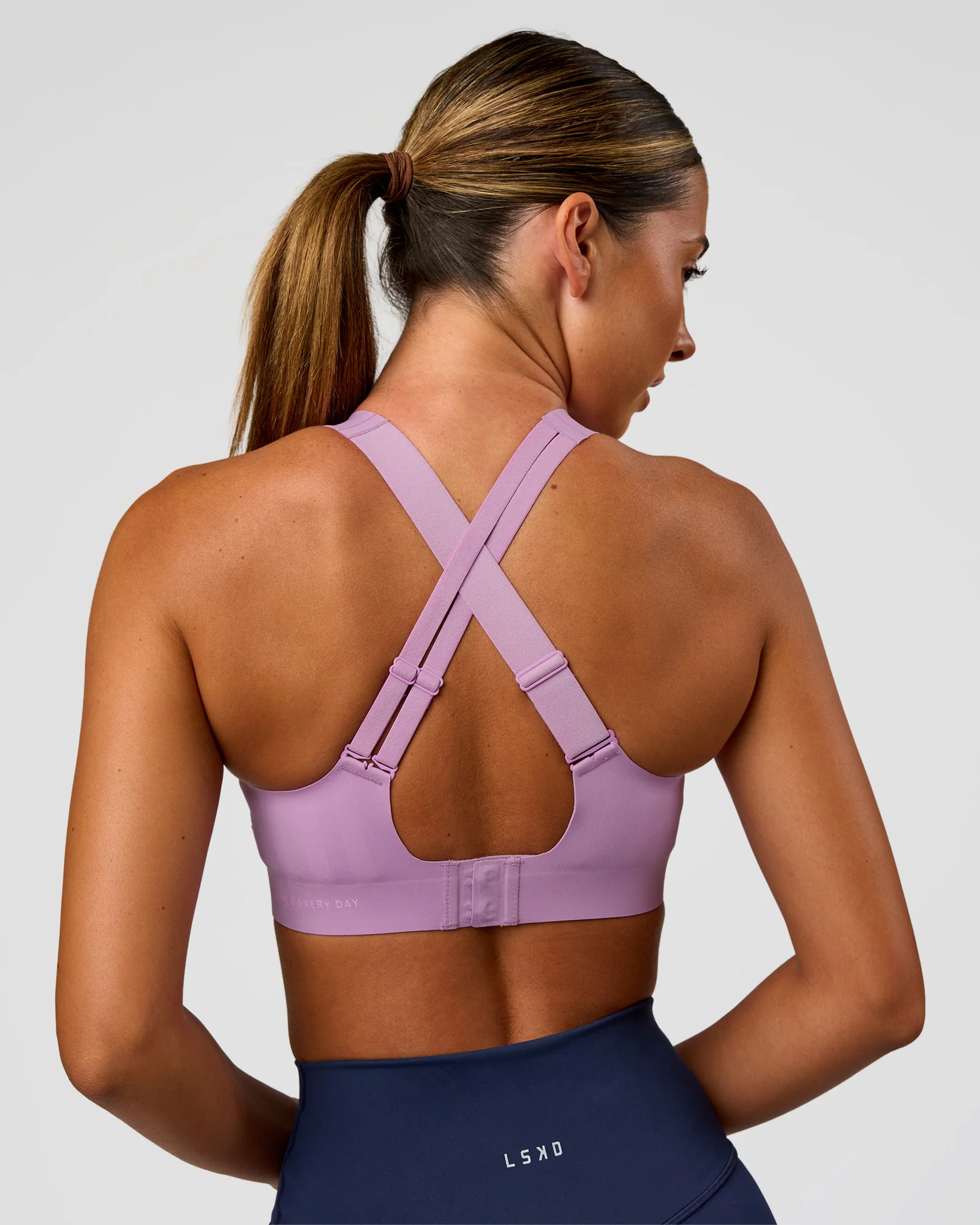 Stability High Support Sports Bra - Light Violet - Image 7