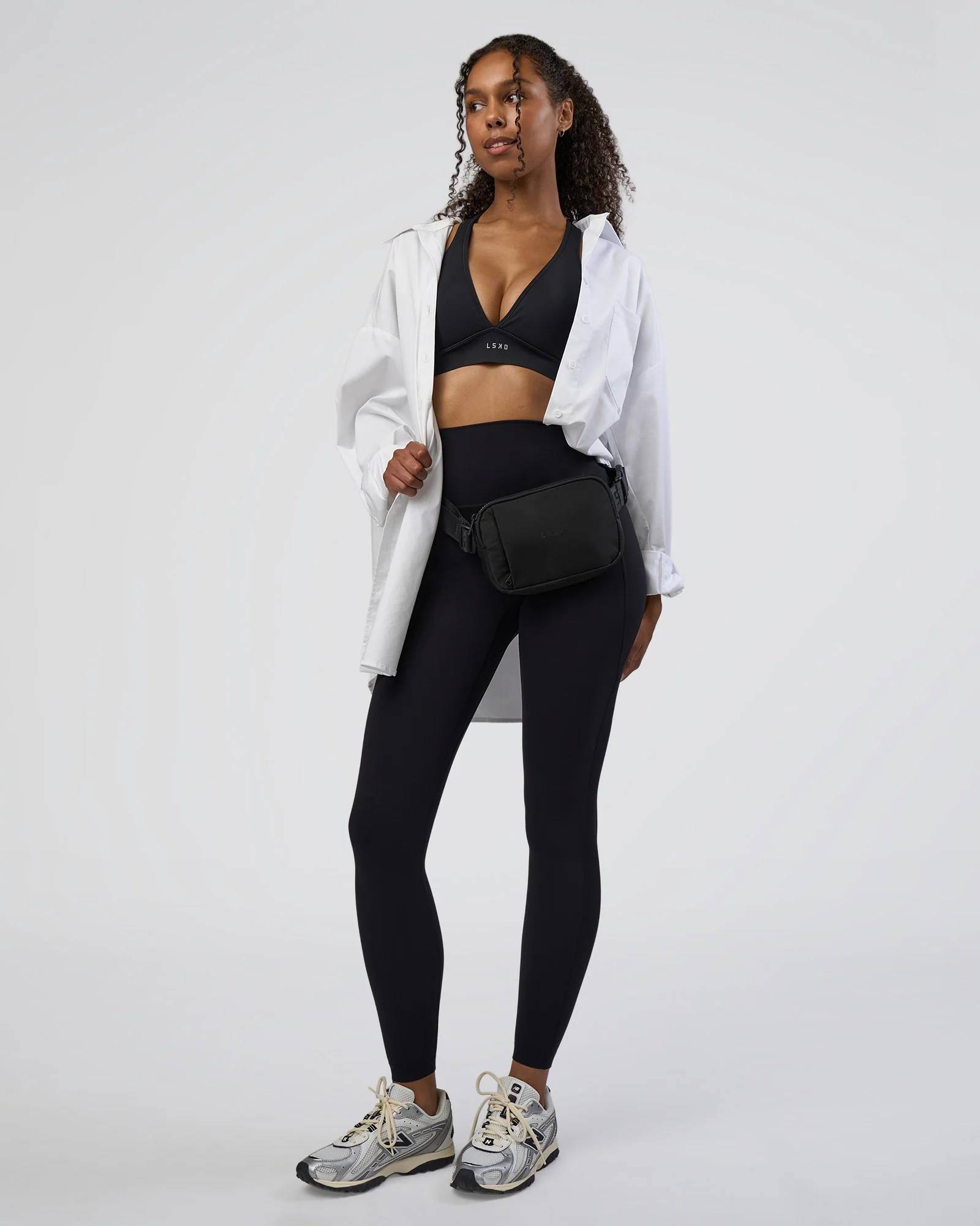 Stamina Sports Bra D/DD/E - Black - Image 3
