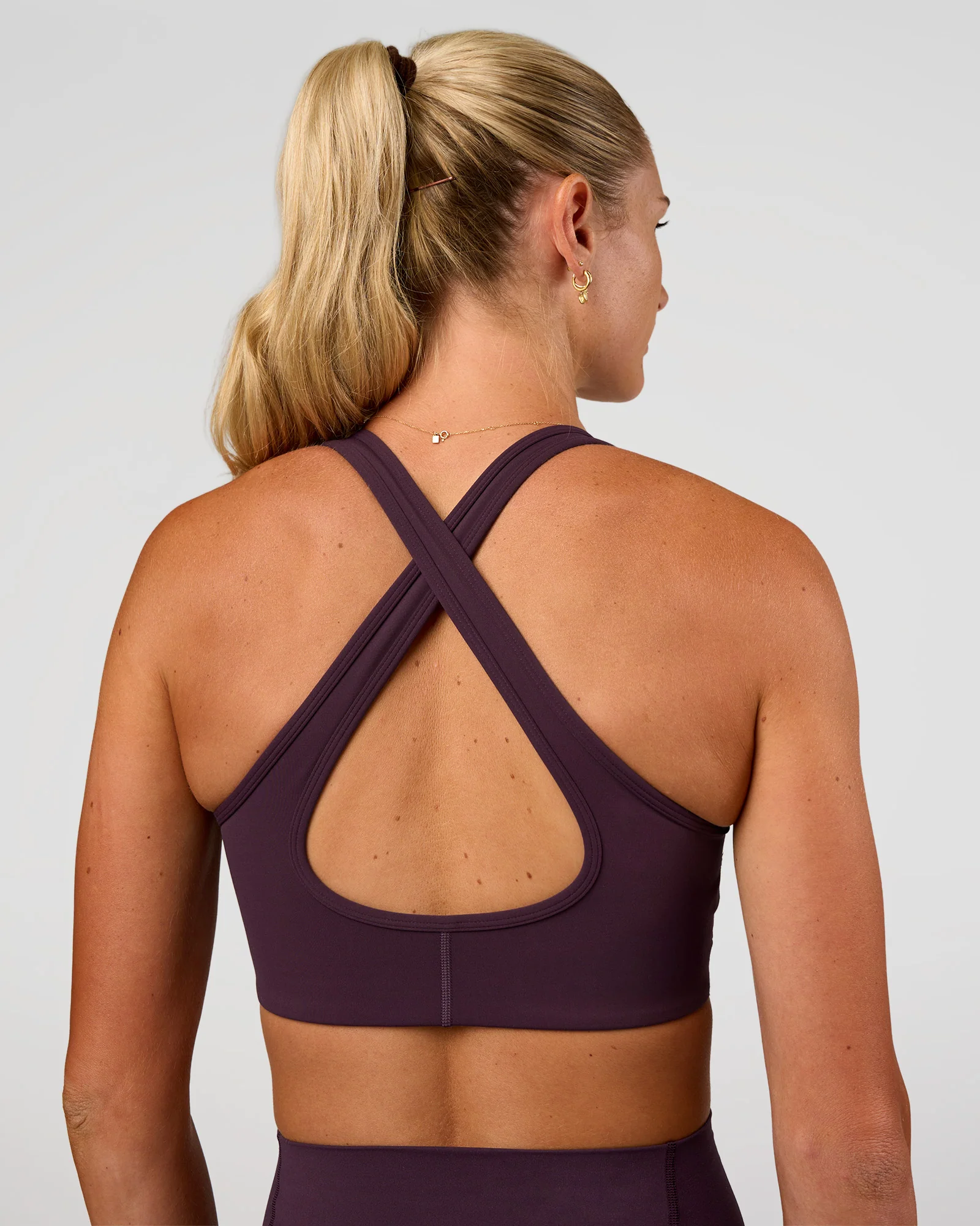 Stamina Sports Bra - Midnight Plum - Image 2