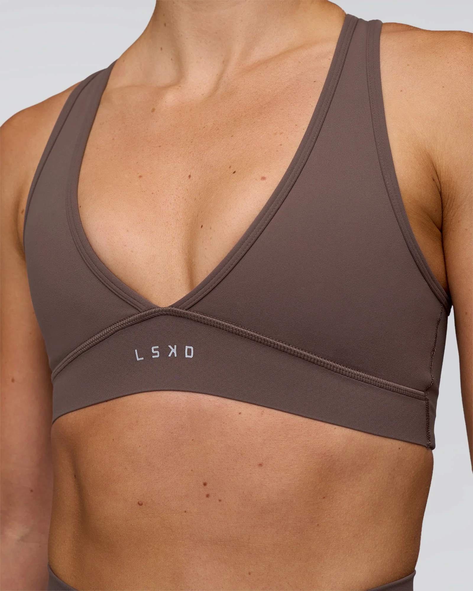 Stamina Sports Bra - Peppercorn - Image 5