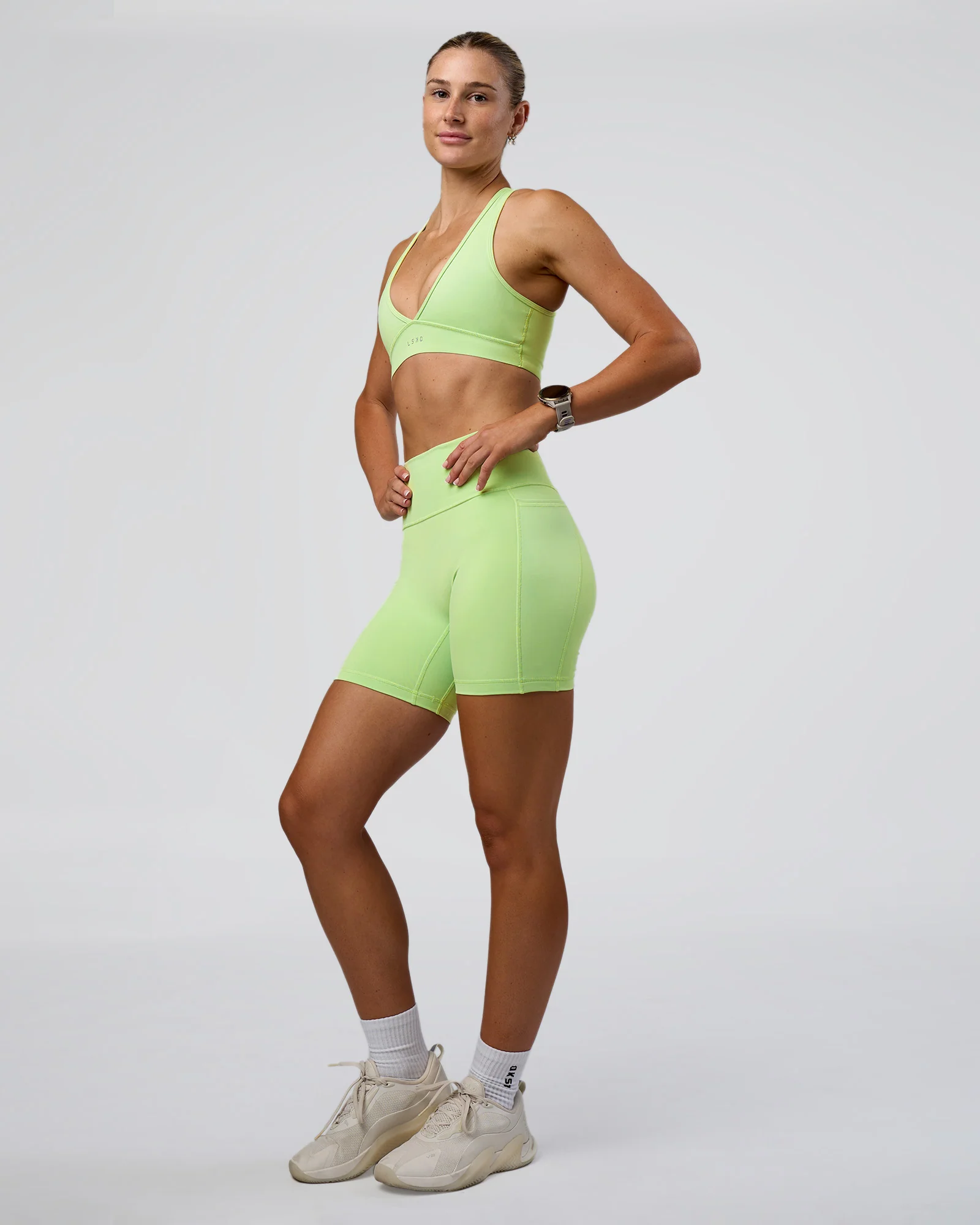 Stamina Sports Bra - Solar Lime - Image 4