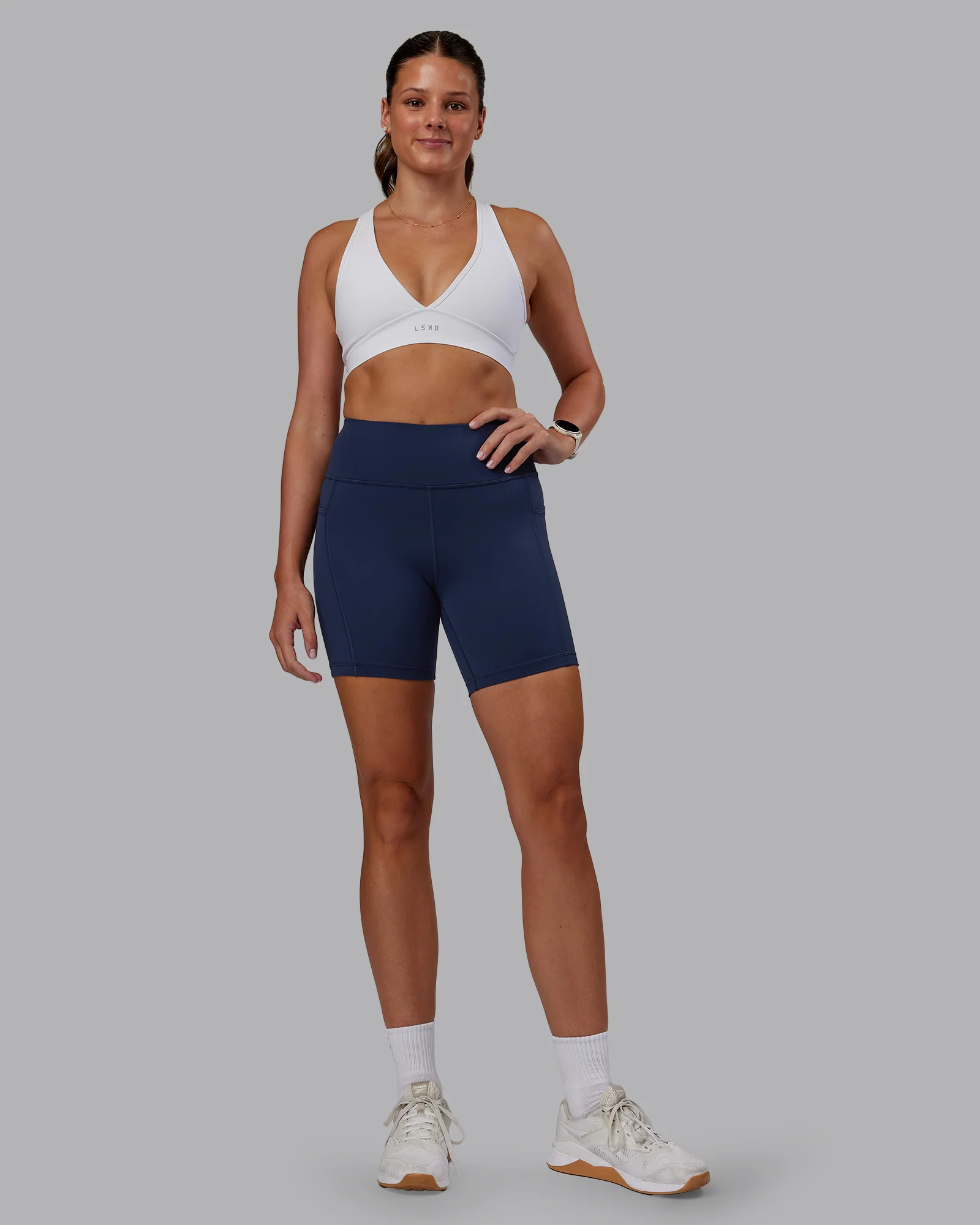 Stamina Sports Bra - White - Image 5