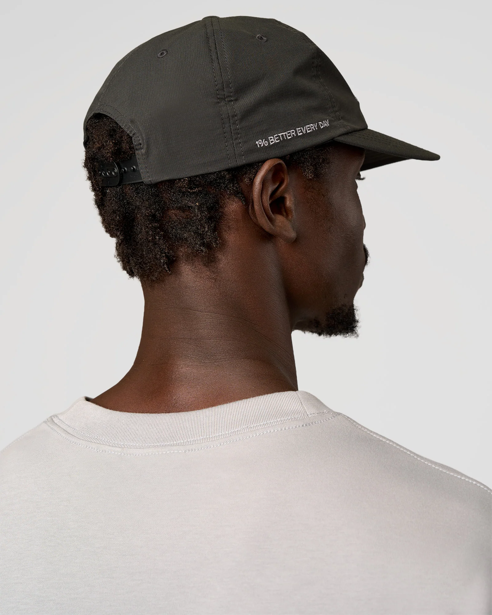 Static Grit Pinch Panel Cap - Dark Storm - Image 3
