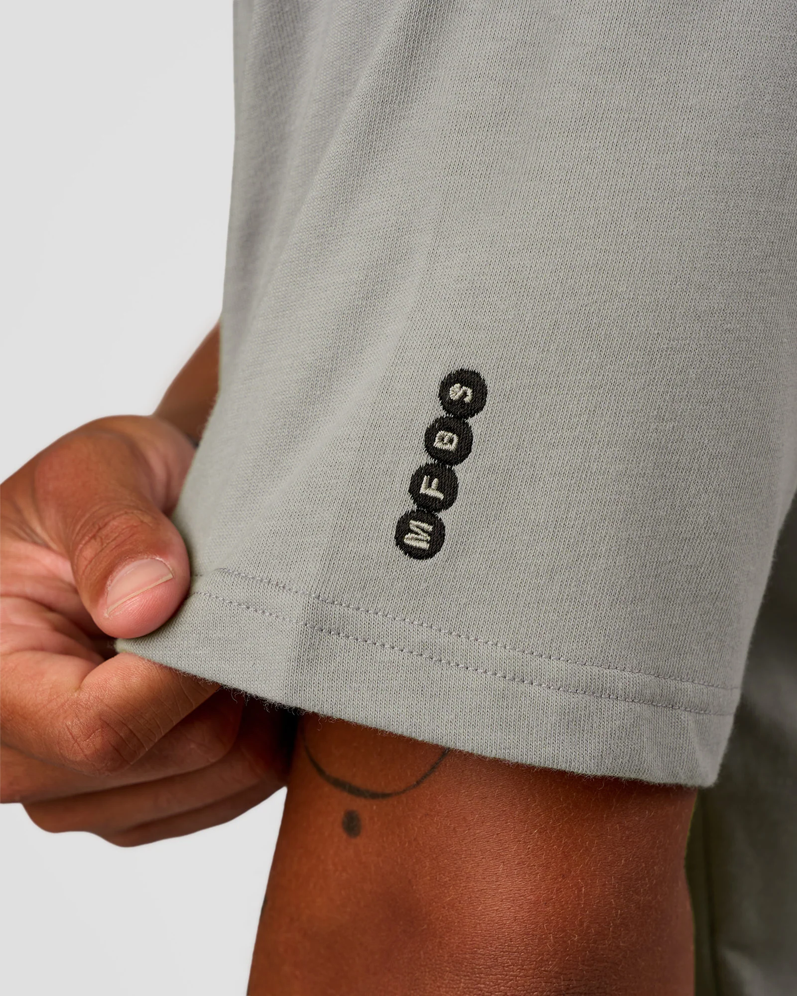 Static Grit Heavyweight Oversized Tee - Alloy-Black - Image 11