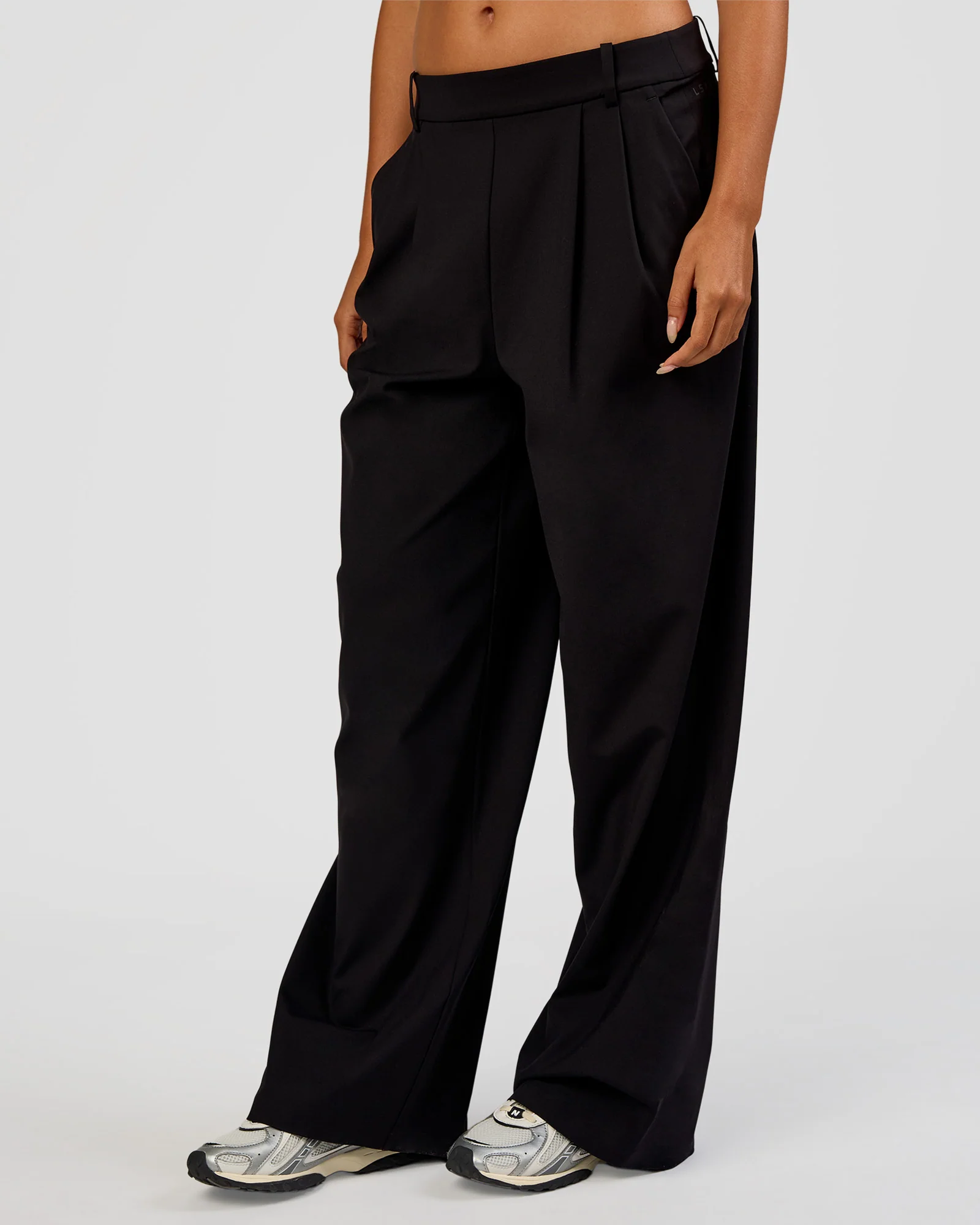 StretchShift Wide Leg Pant - Black - Image 8