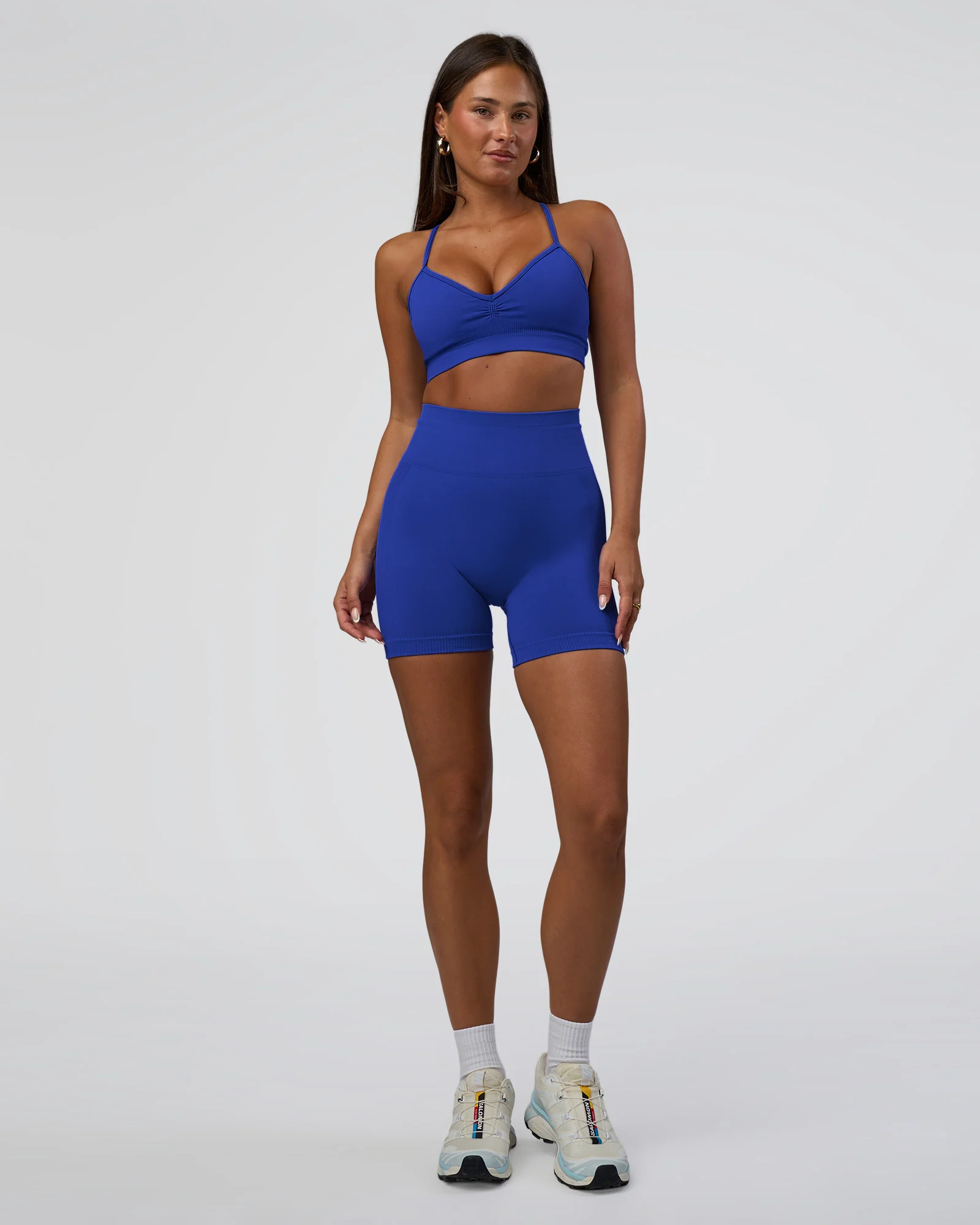Surge Seamless High-Rise 6" Short - Power Cobalt - Image 2