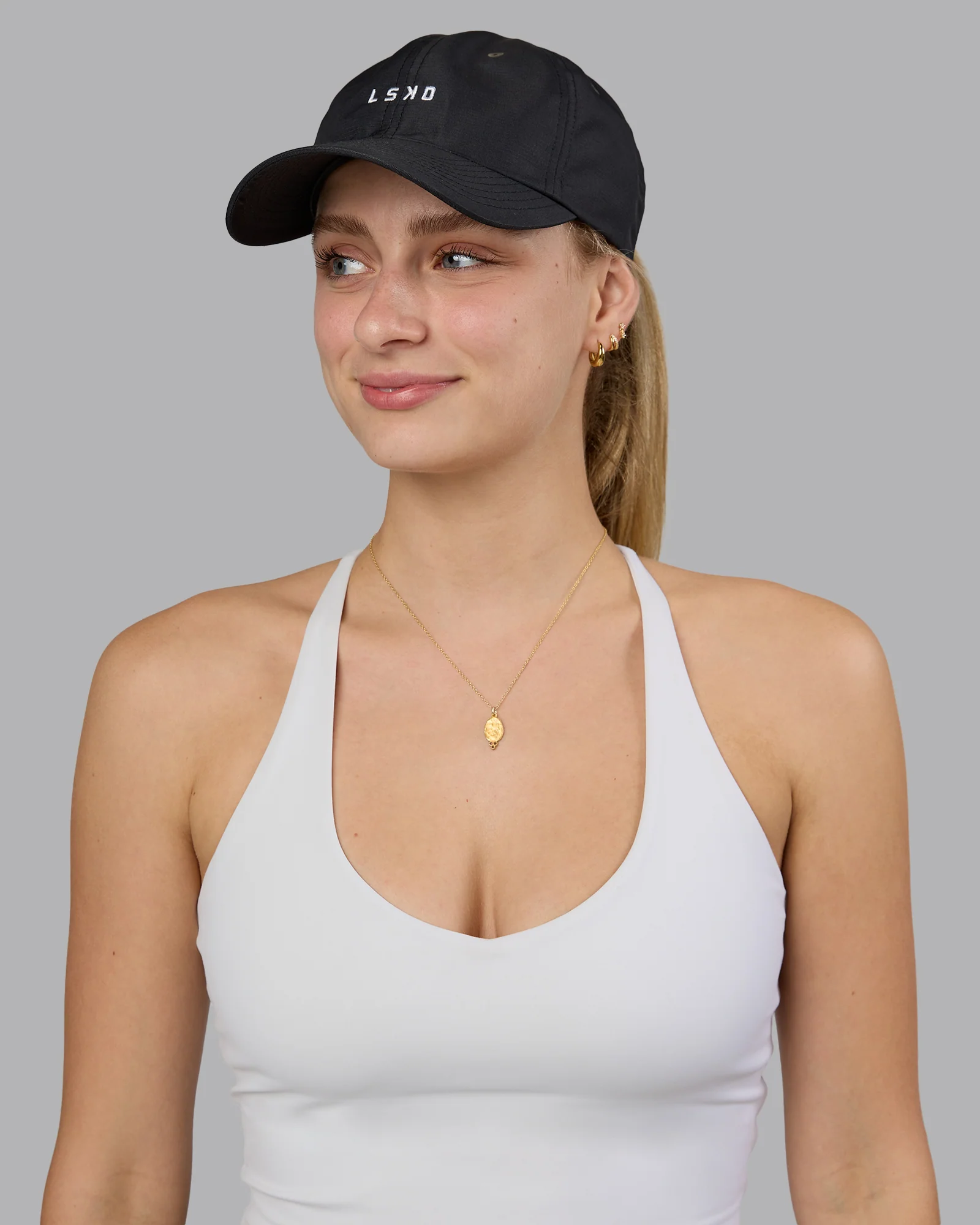 Train Cap - Black-White - Image 6