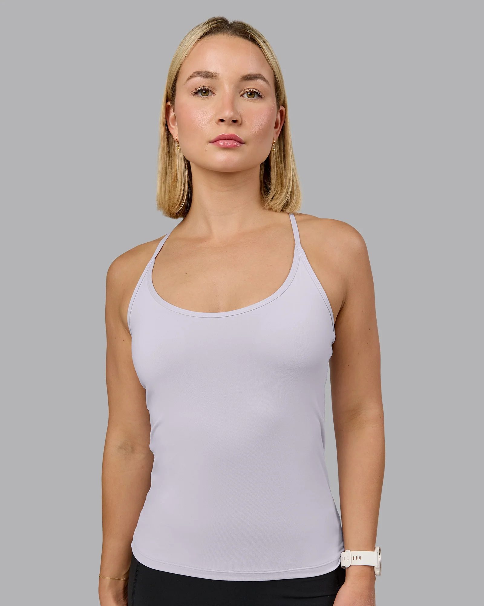 Transition CloudFLX Shelf Bra Tank - Soft Grey - Image 2