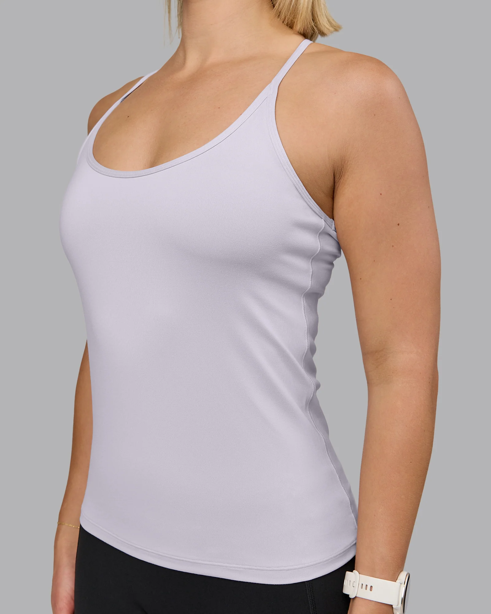 Transition CloudFLX Shelf Bra Tank - Soft Grey - Image 5