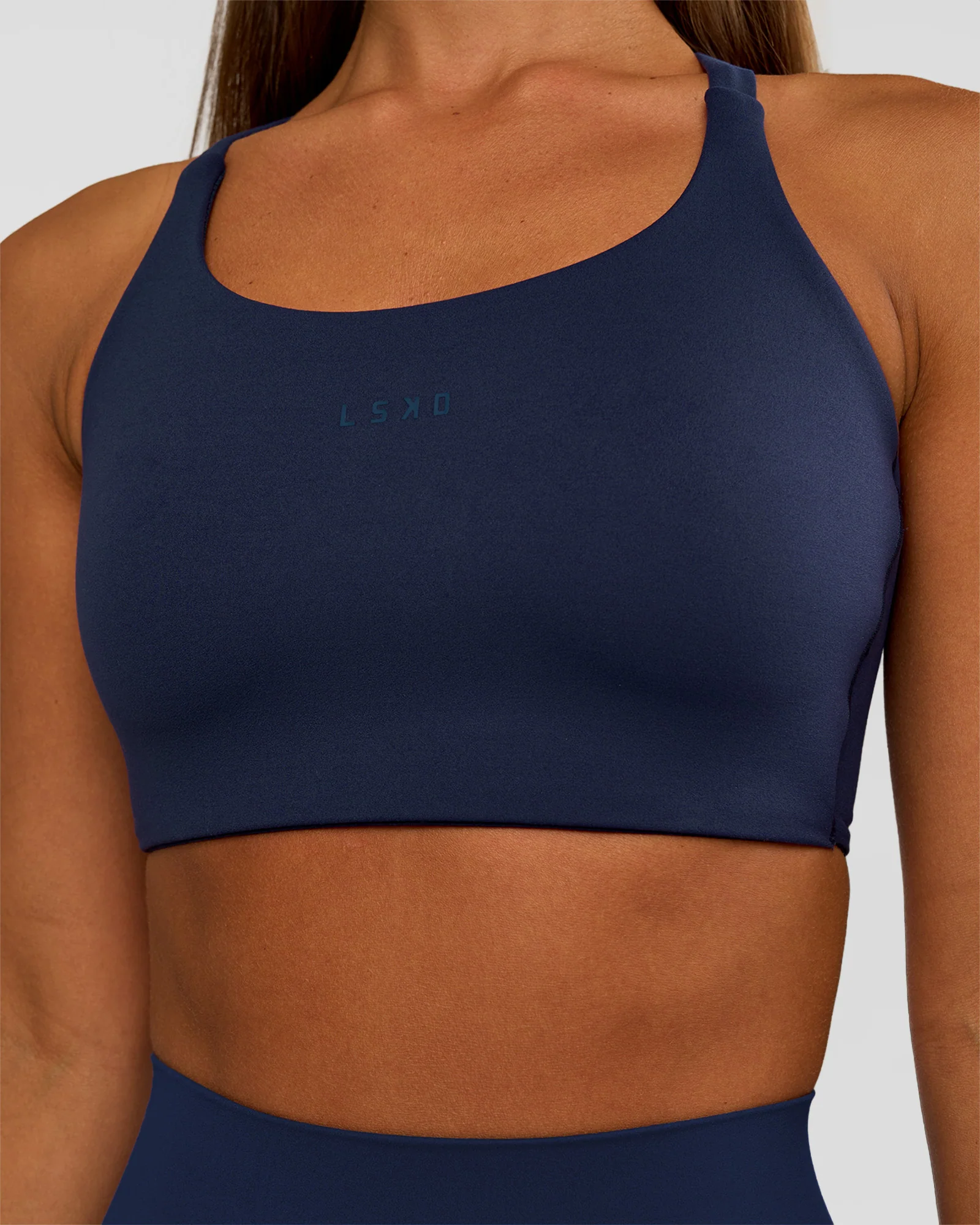 Twist Sports Bra D/DD/E - Future Navy - Image 9
