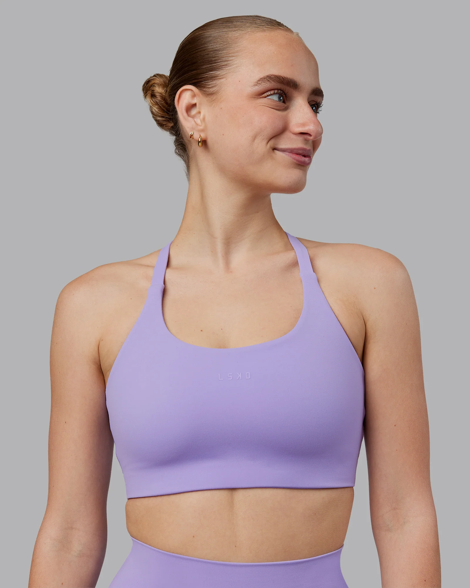 Twist Sports Bra D/DD/E - Violet Ray - Image 2
