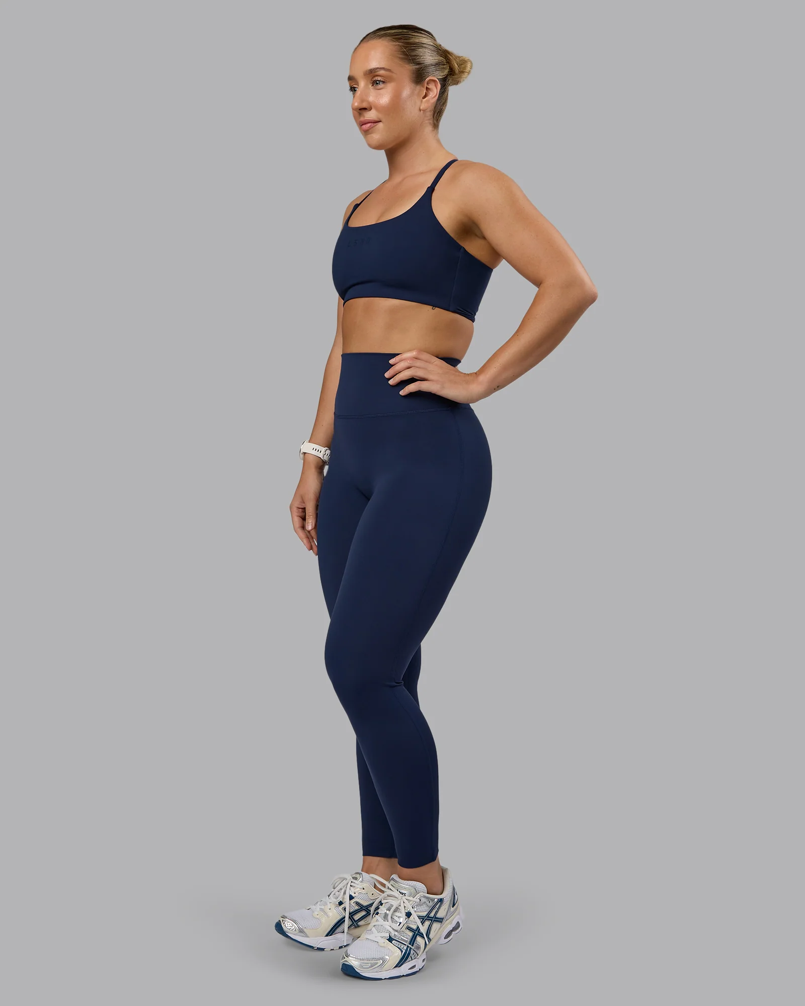 Twist Sports Bra - Future Navy - Image 7