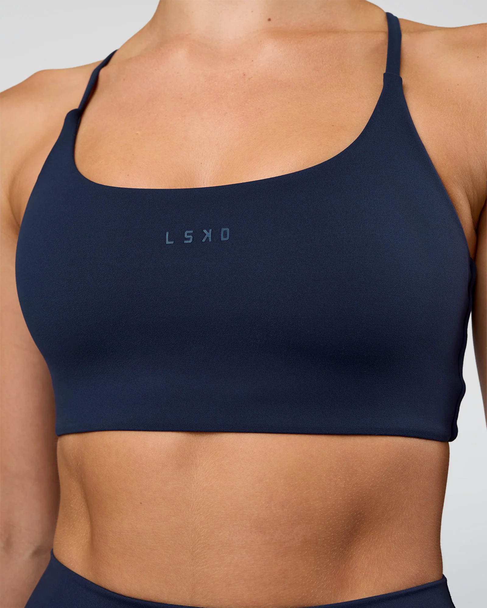 Twist Sports Bra - Future Navy - Image 5