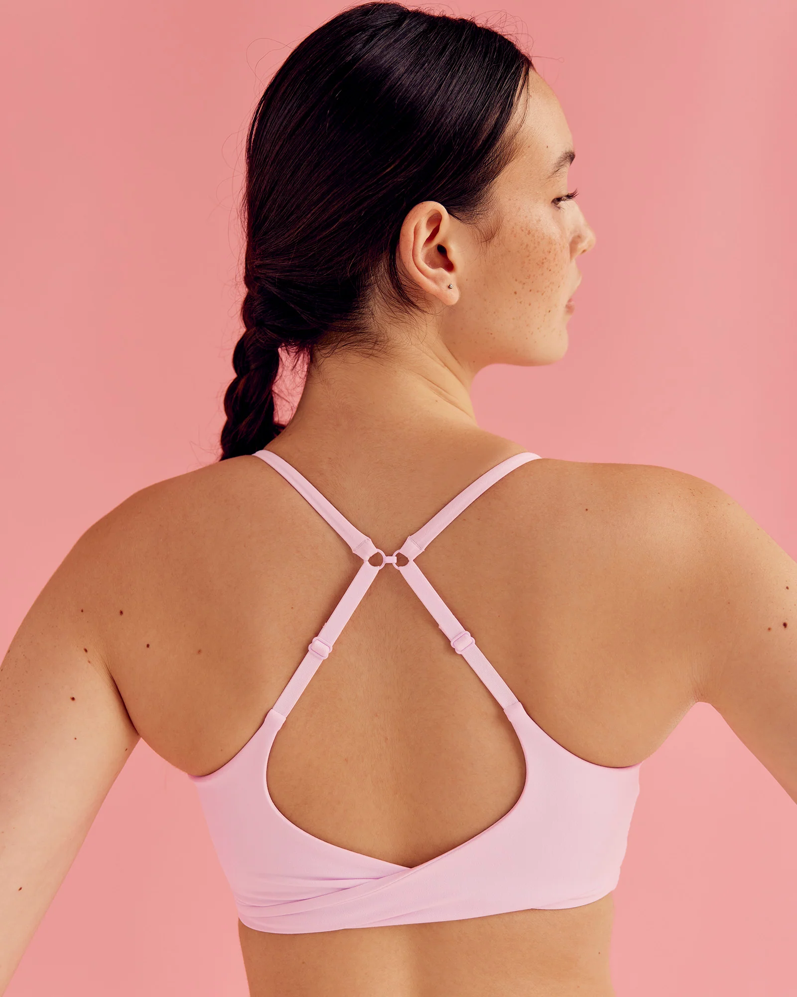 Twist Sports Bra - Marshmallow - Image 2