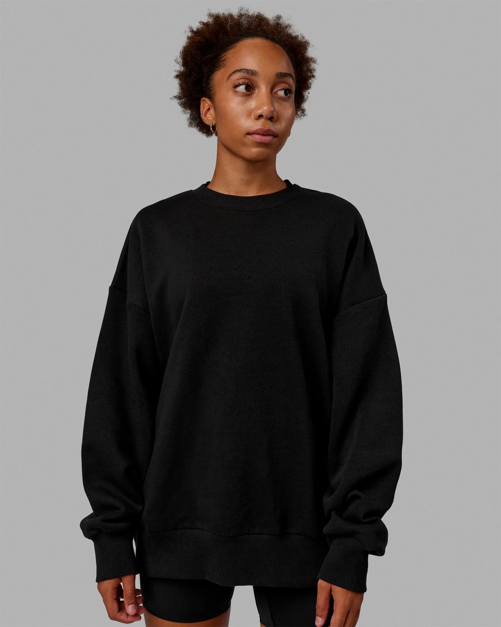 MVP Oversized Sweater - Black - Image 3