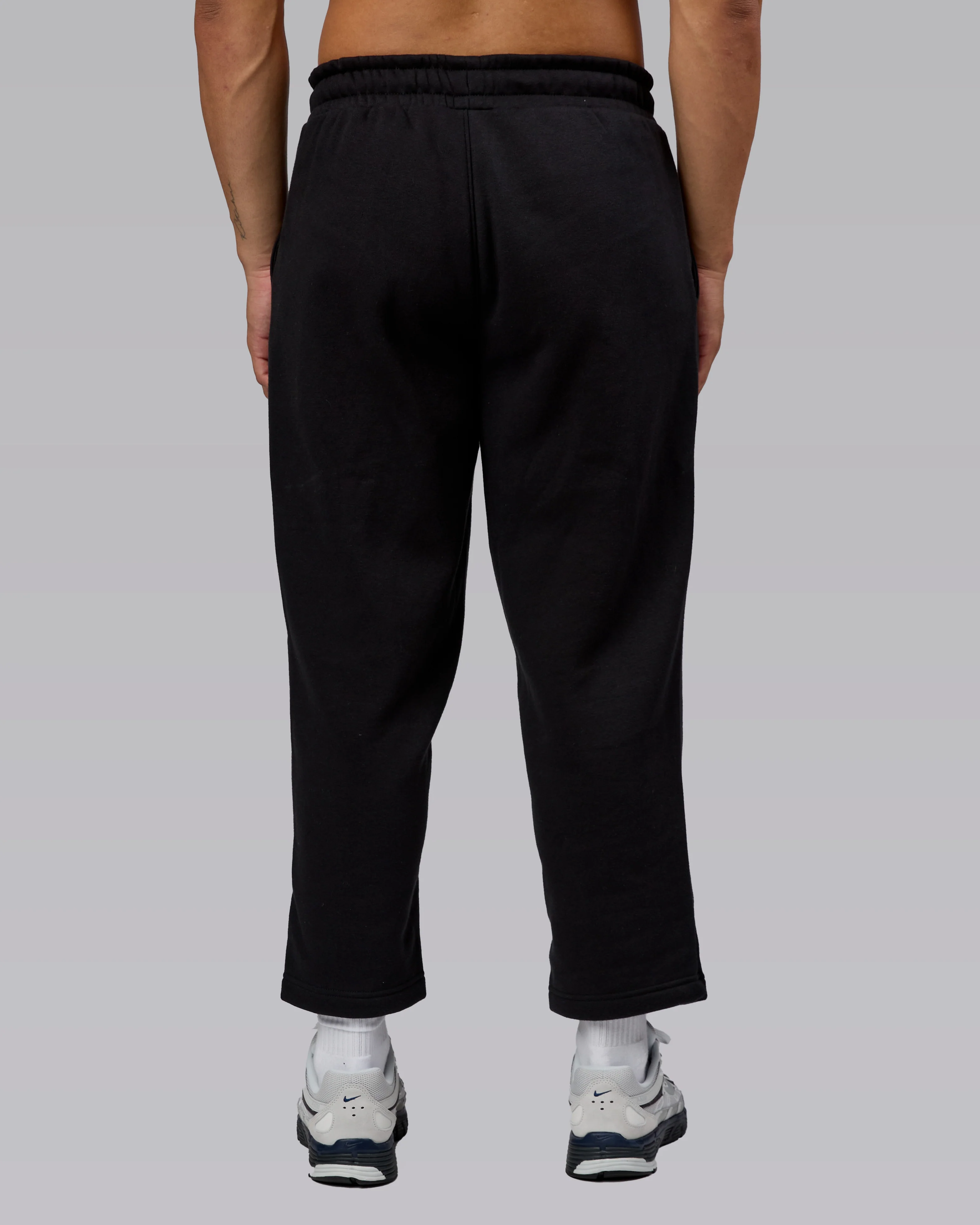 Urban Cropped Track Pant - Black - Image 4