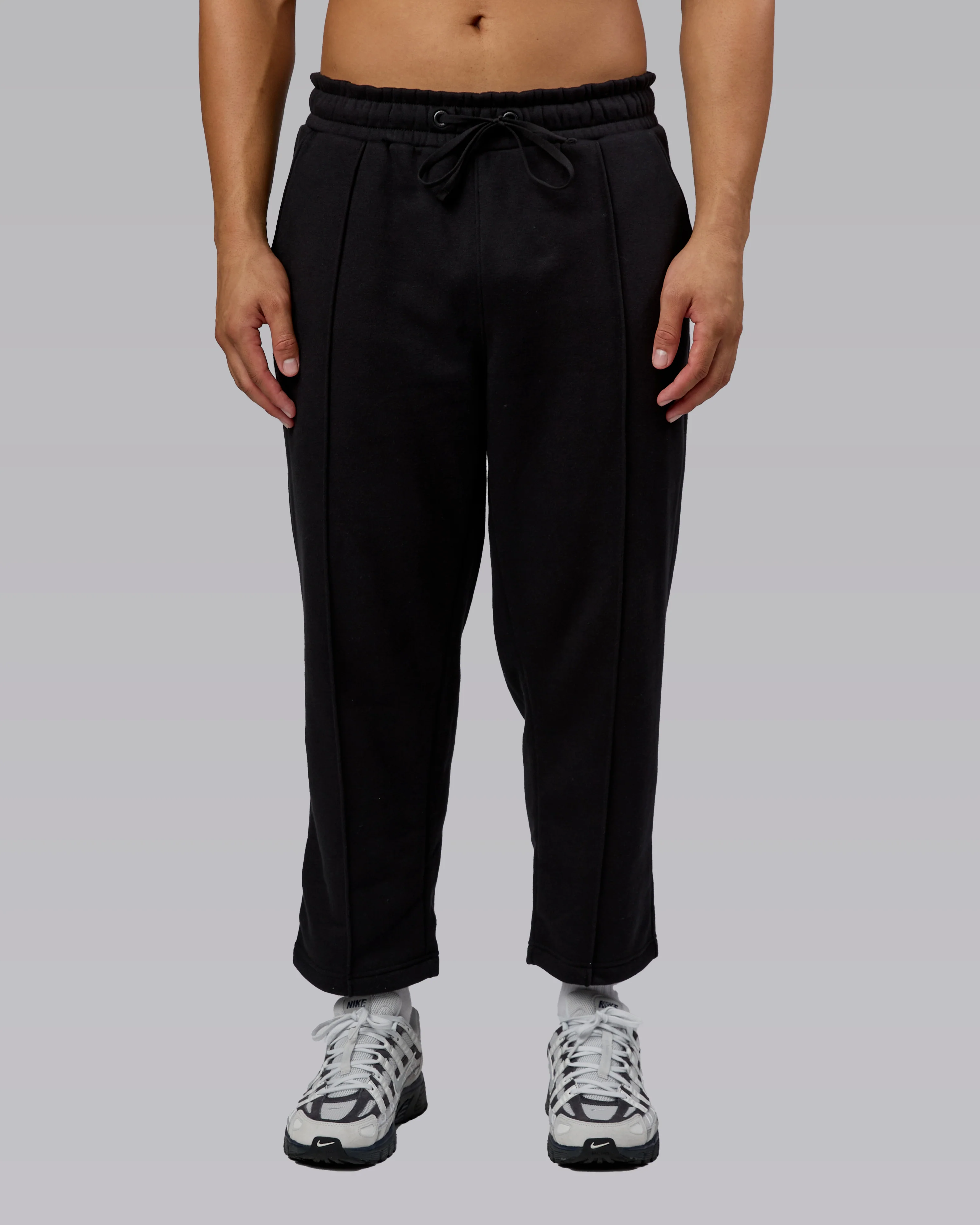 Urban Cropped Track Pant - Black - Image 6