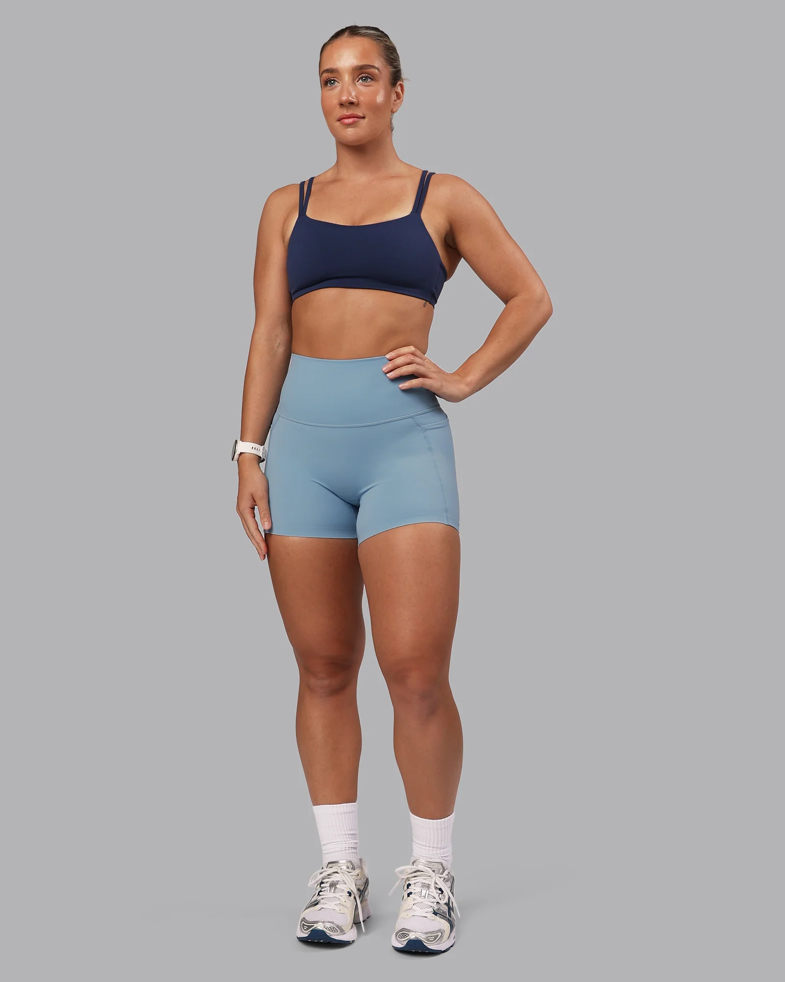 Vantage Sports Bra - Future Navy - Image 5