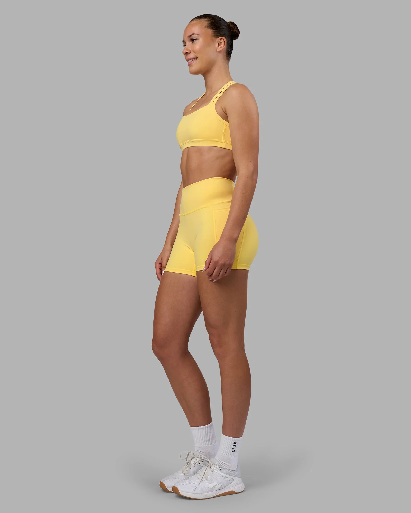 Velocity Sports Bra - Lemon - Image 6