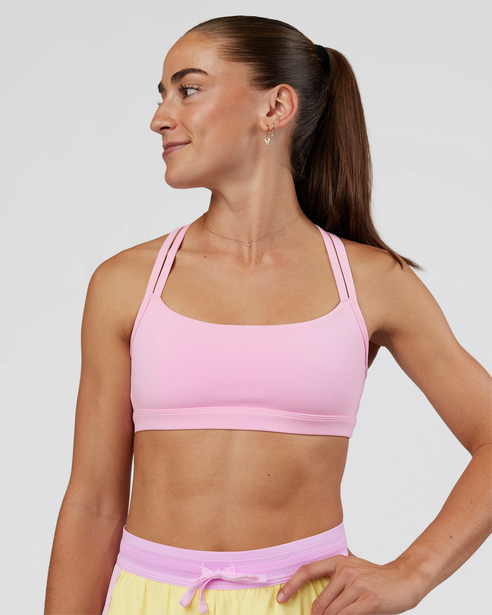 Velocity Sports Bra - Marshmallow - Image 2